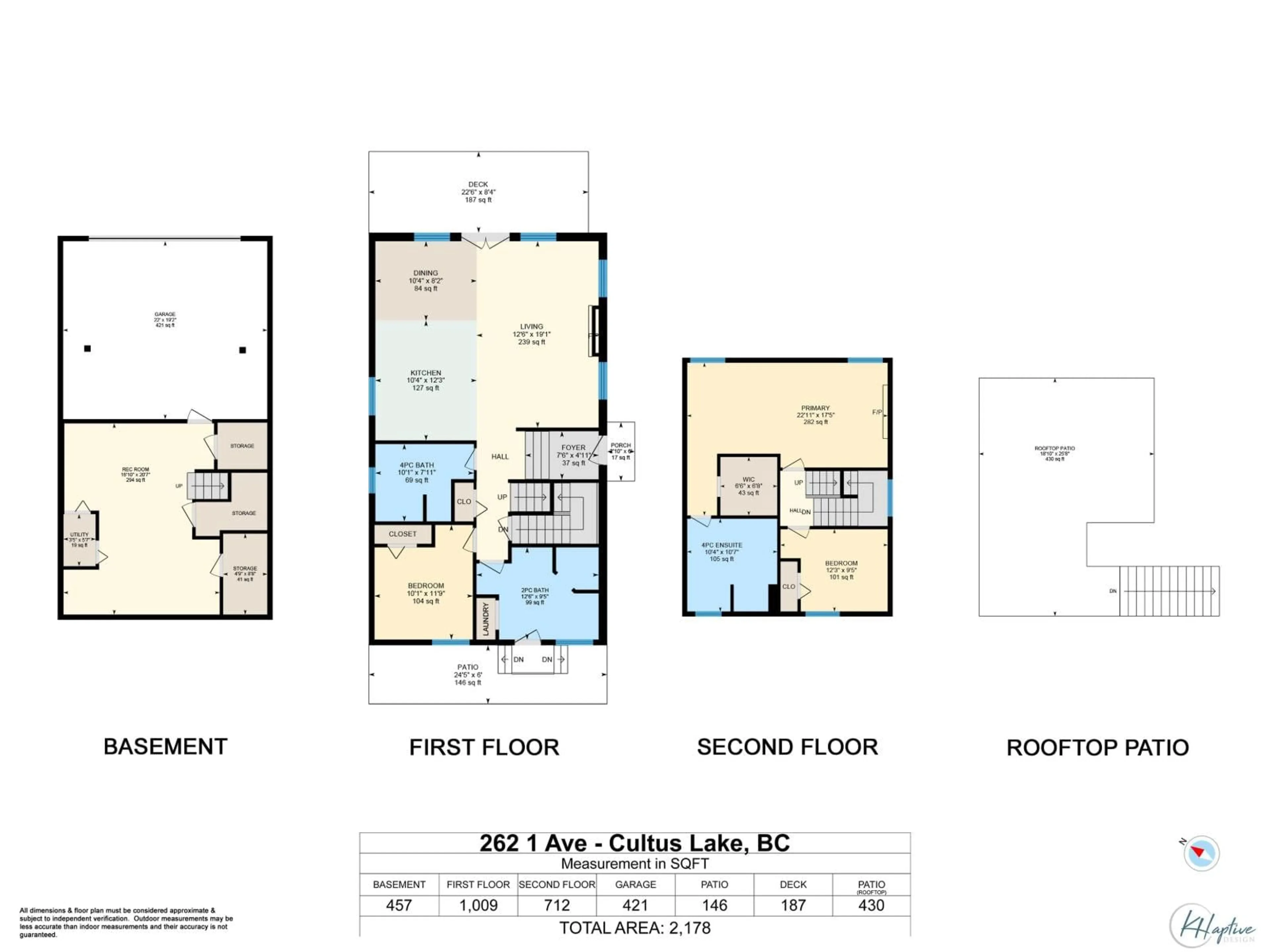 Floor plan for 262 FIRST AVENUE, Cultus Lake British Columbia V2R4Z4