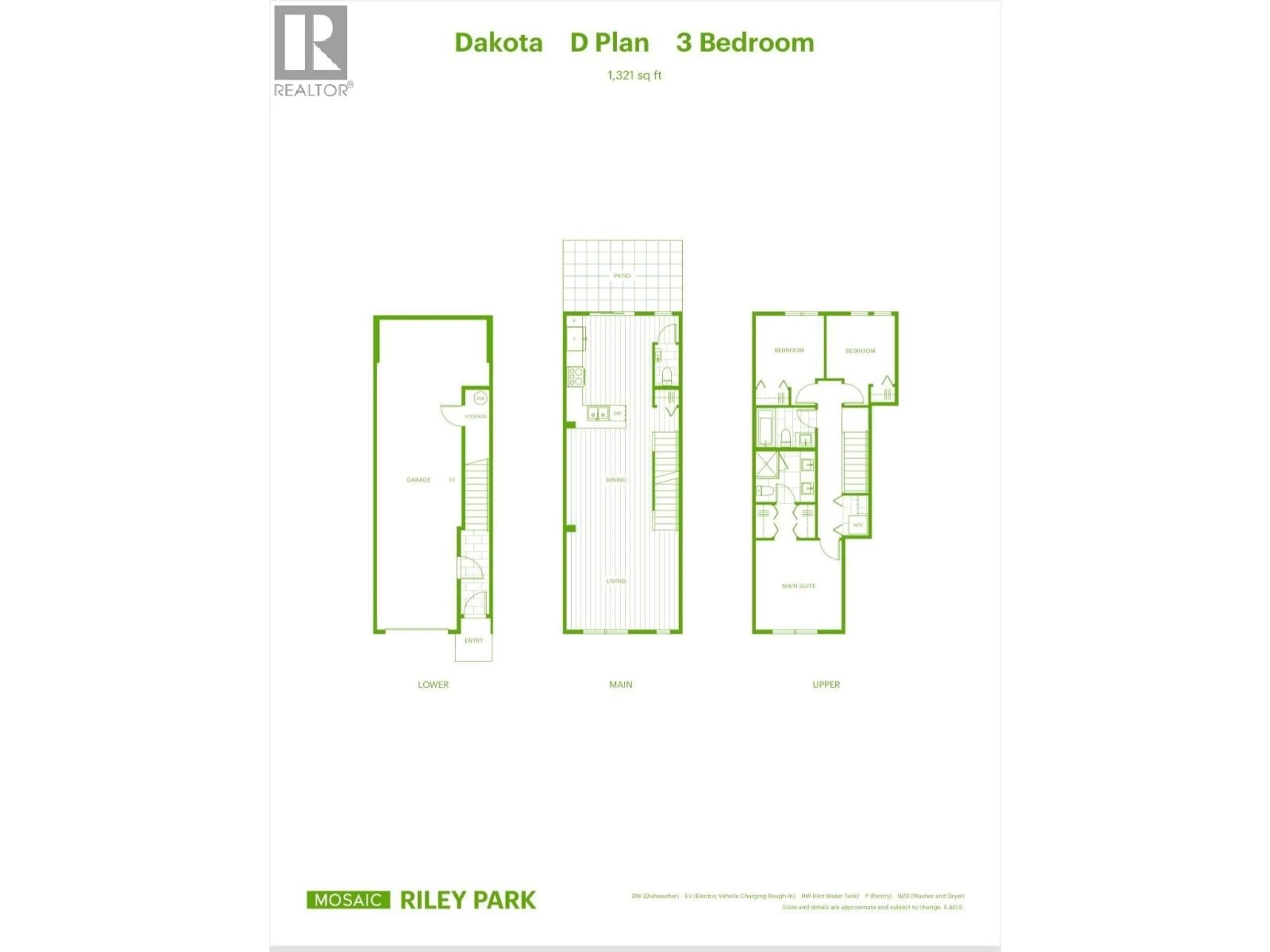 Floor plan for 133 - 1331 OLMSTED STREET, Coquitlam British Columbia V3E0T3