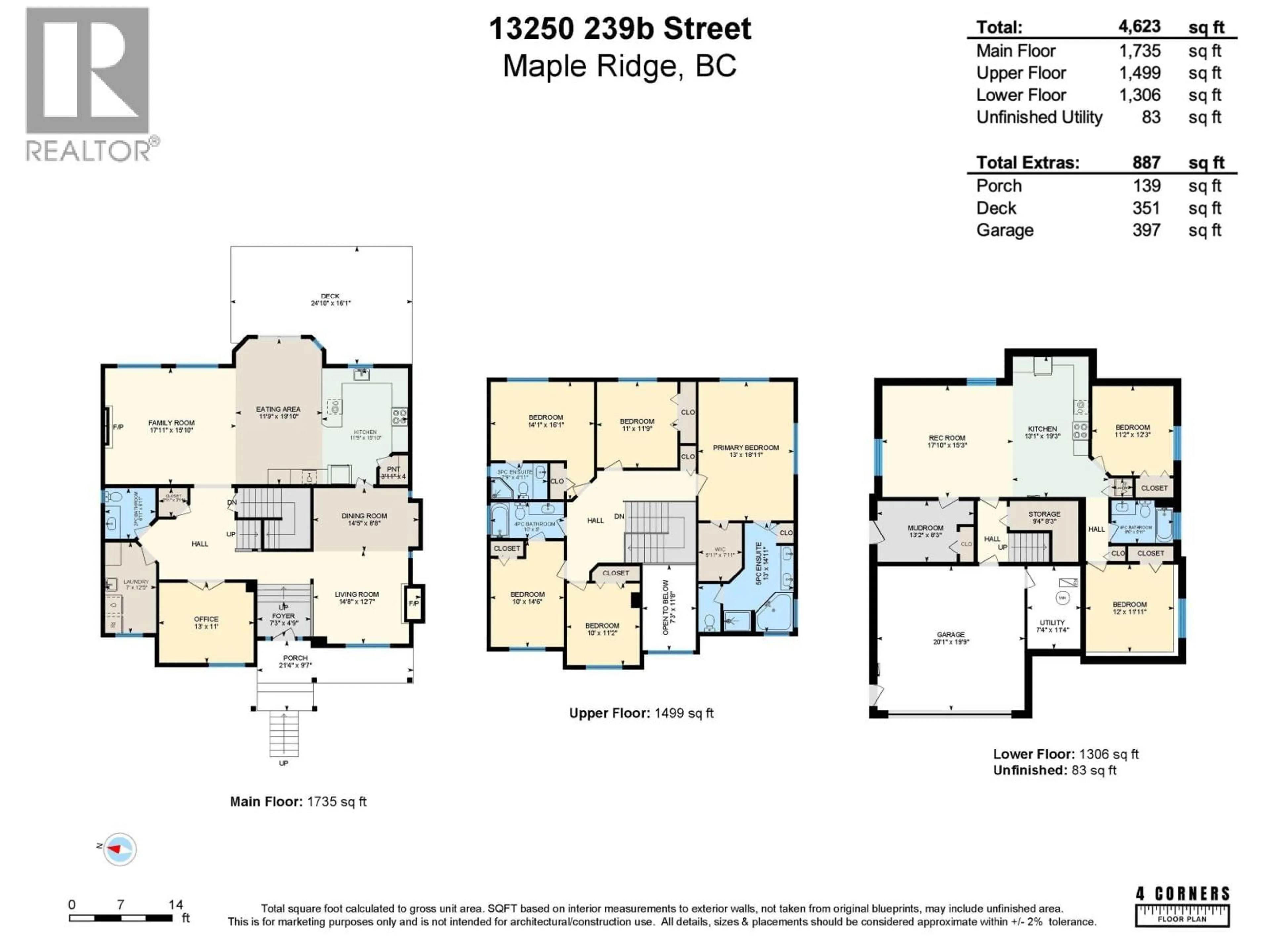 Floor plan for 13250 239B STREET, Maple Ridge British Columbia V4R0A3