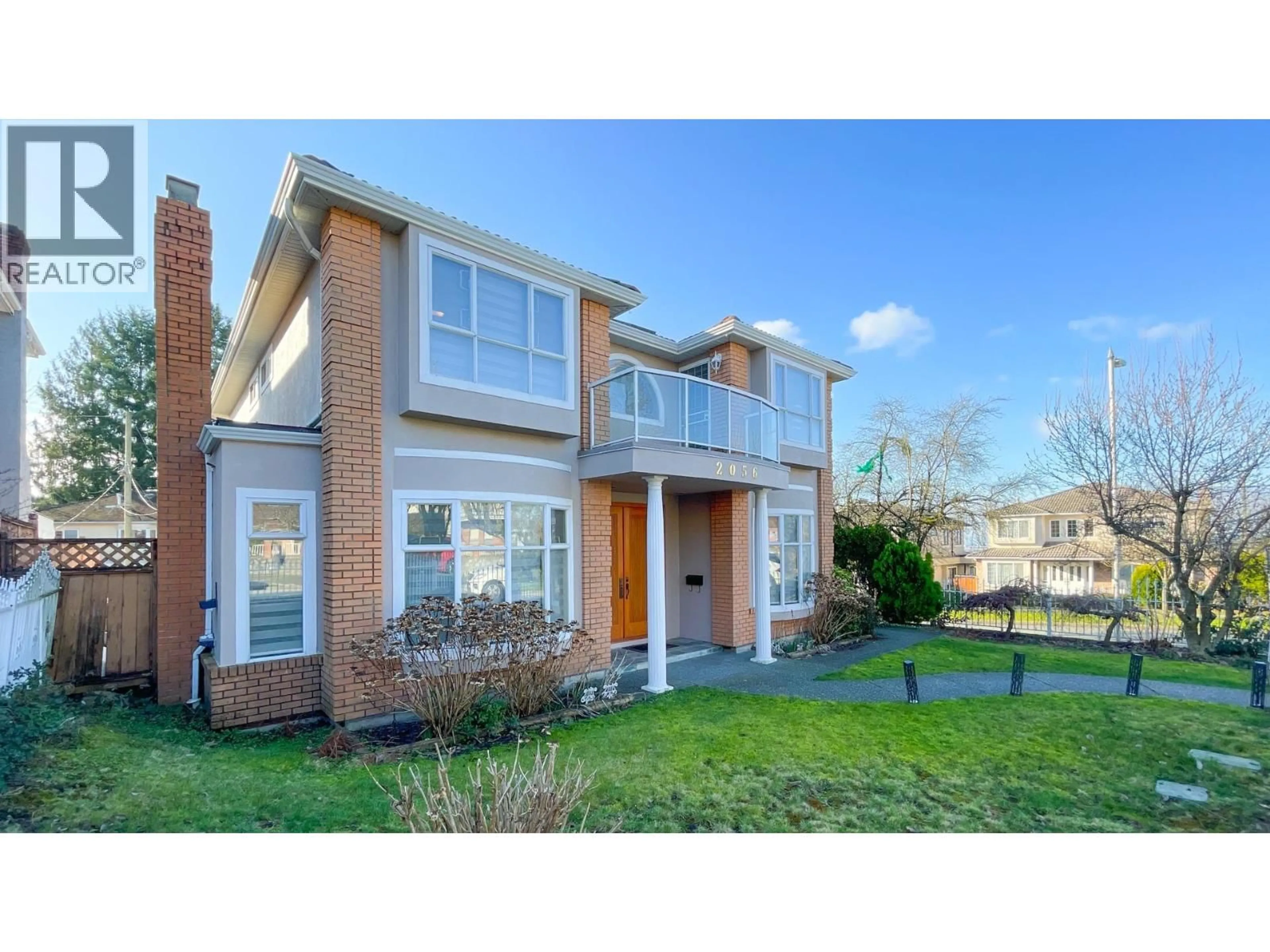 Home with brick exterior material, street for 2056 SCARBORO AVENUE, Vancouver British Columbia V5P2L3