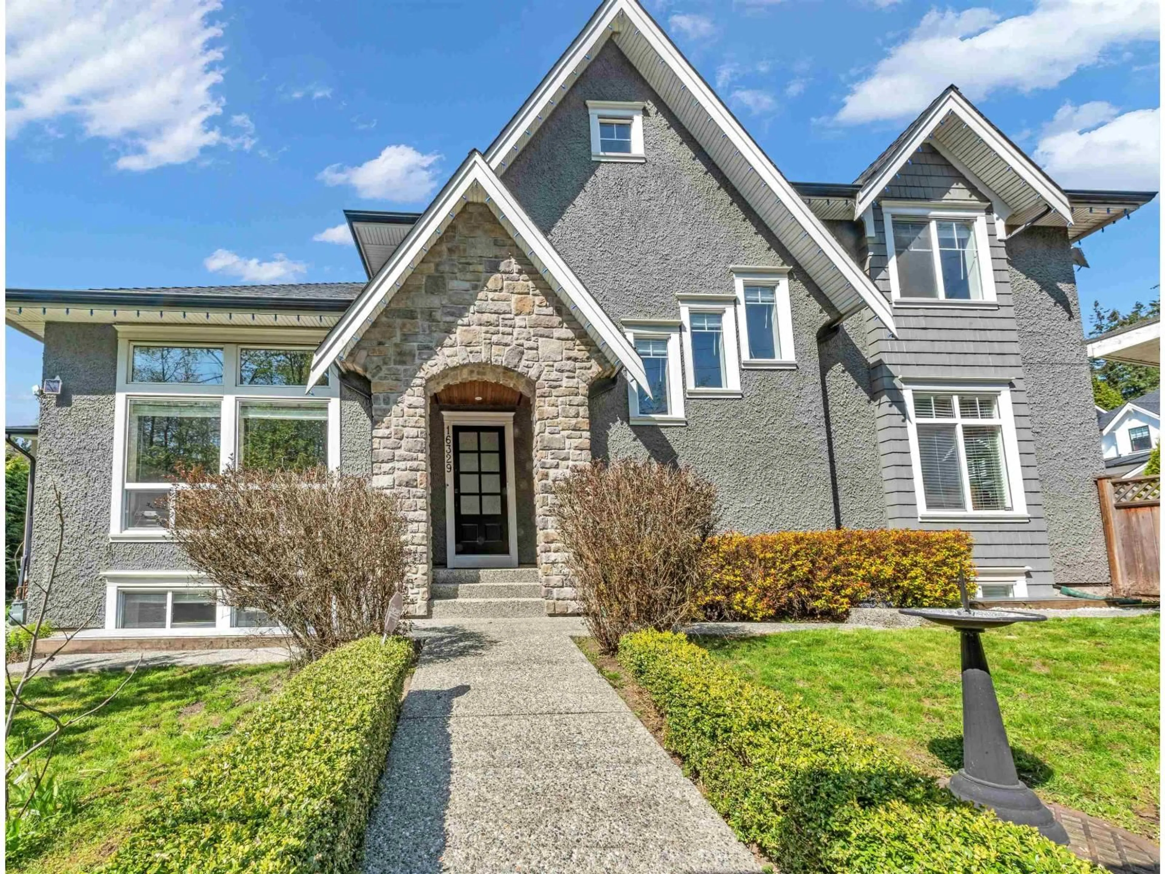 Home with brick exterior material, street for 16329 8 AVENUE, Surrey British Columbia V4A1A3