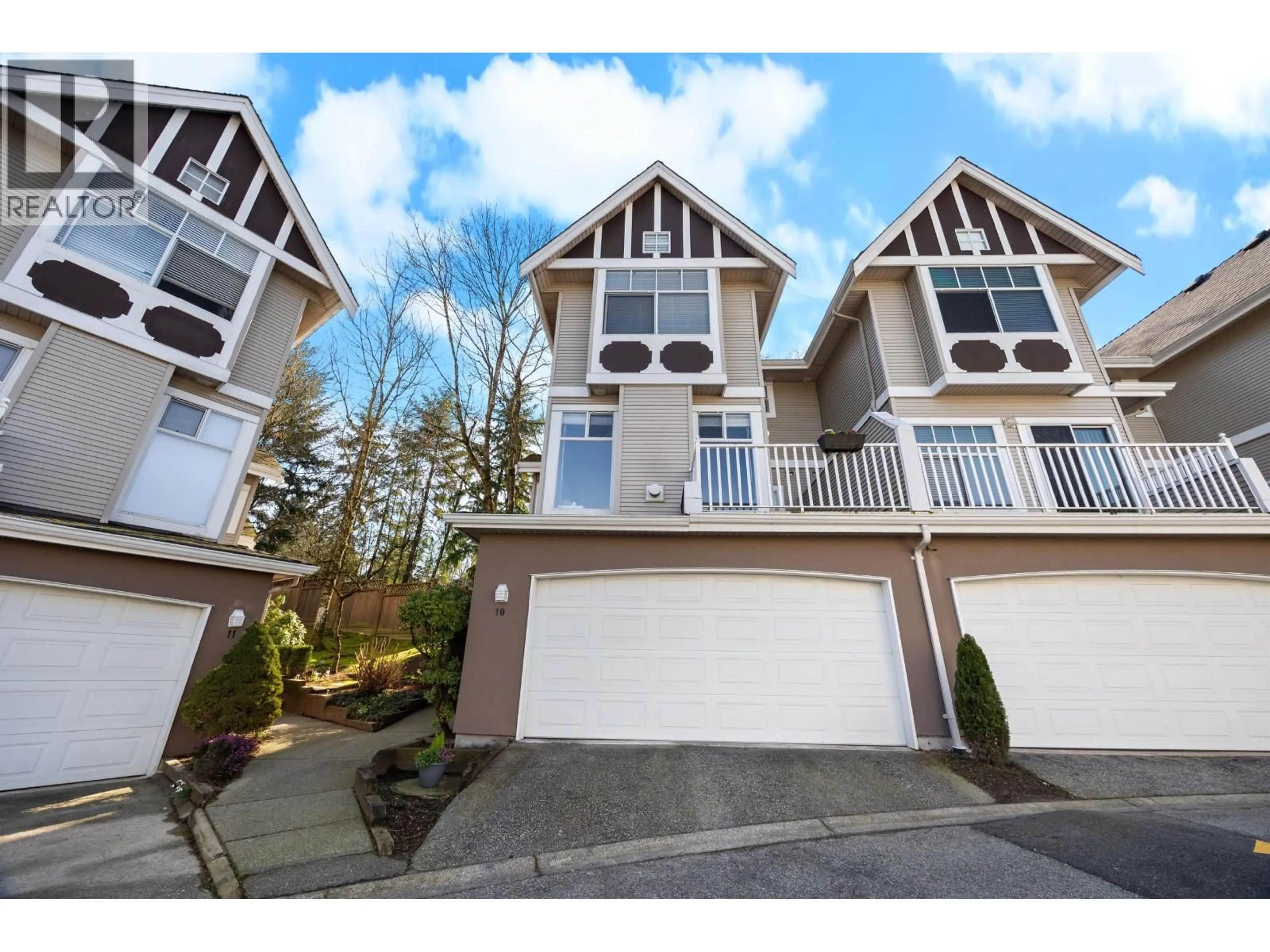 Home with vinyl exterior material, street for 10 - 7488 MULBERRY PLACE, Burnaby British Columbia V3N5B4