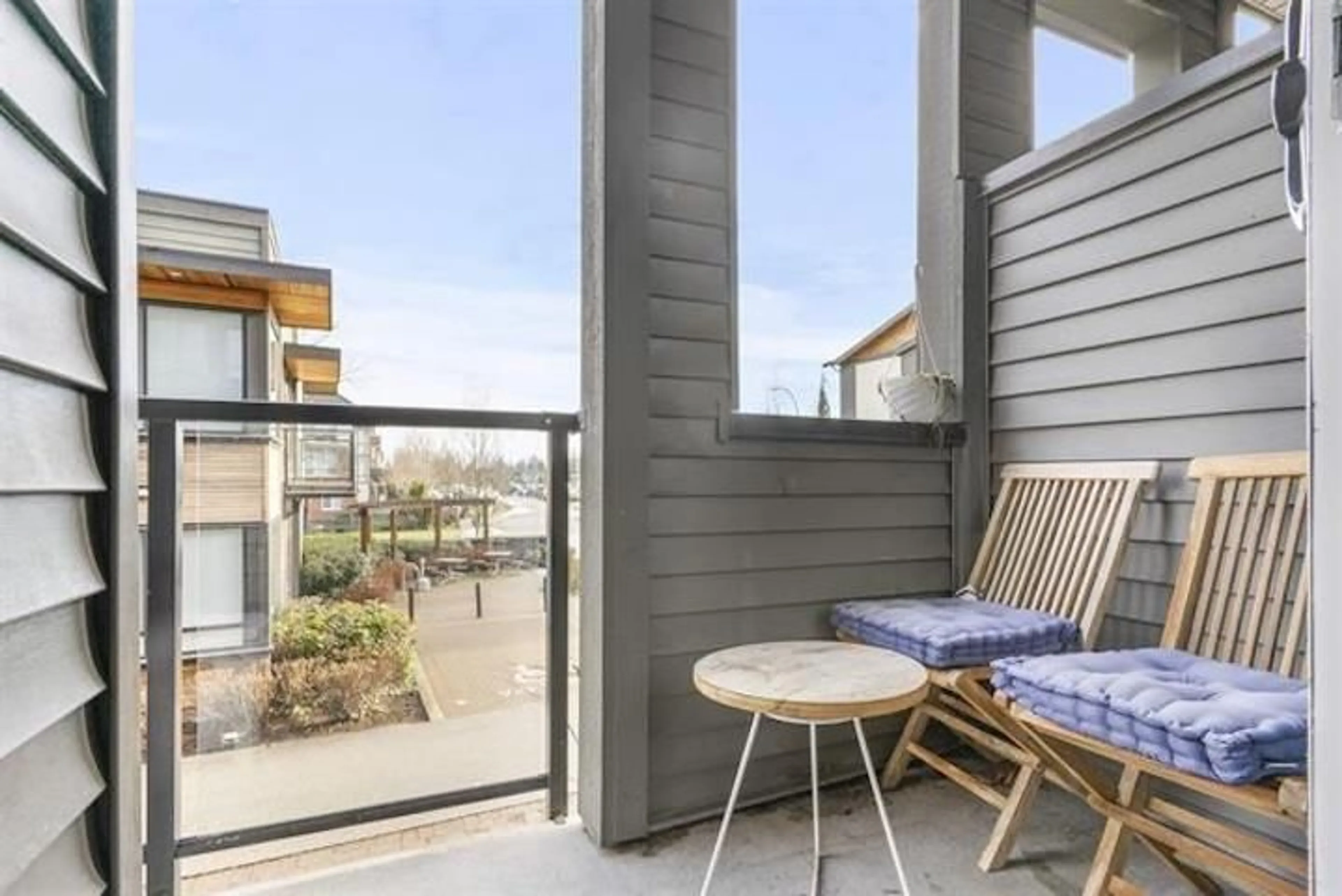 Balcony in the apartment, unknown for 8 - 7811 209 STREET, Langley British Columbia V1X1X1