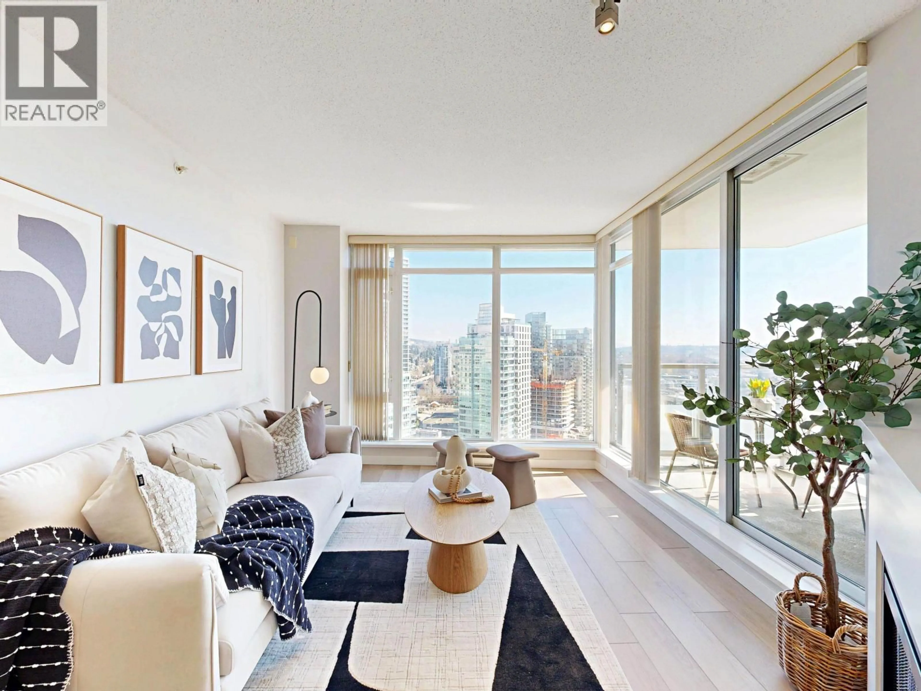 Living room with furniture, unknown for 2906 - 2133 DOUGLAS ROAD, Burnaby British Columbia V5C0E9