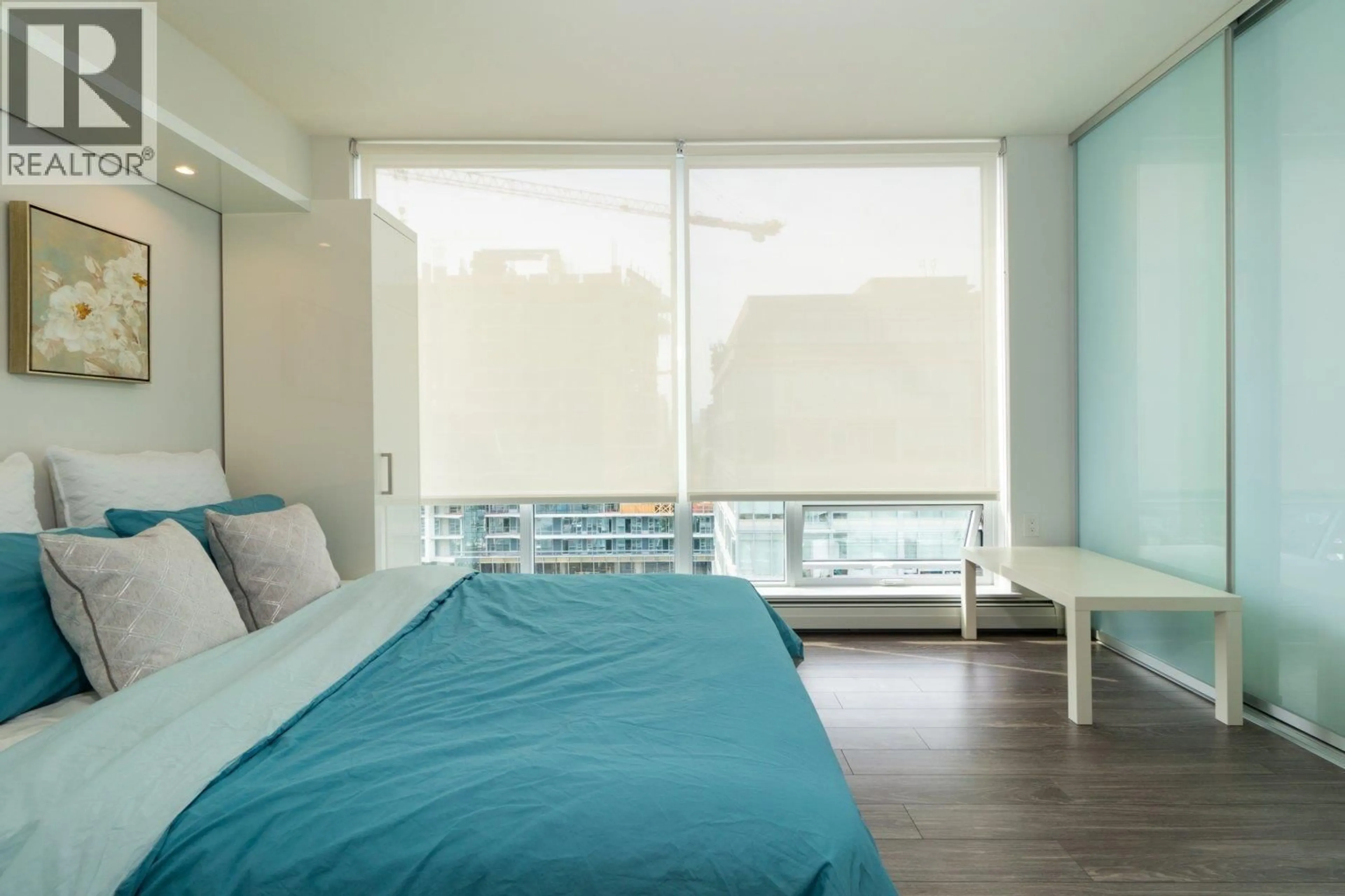 Bedroom with bed, unknown for 1802 - 1283 HOWE STREET, Vancouver British Columbia V6Z0E3