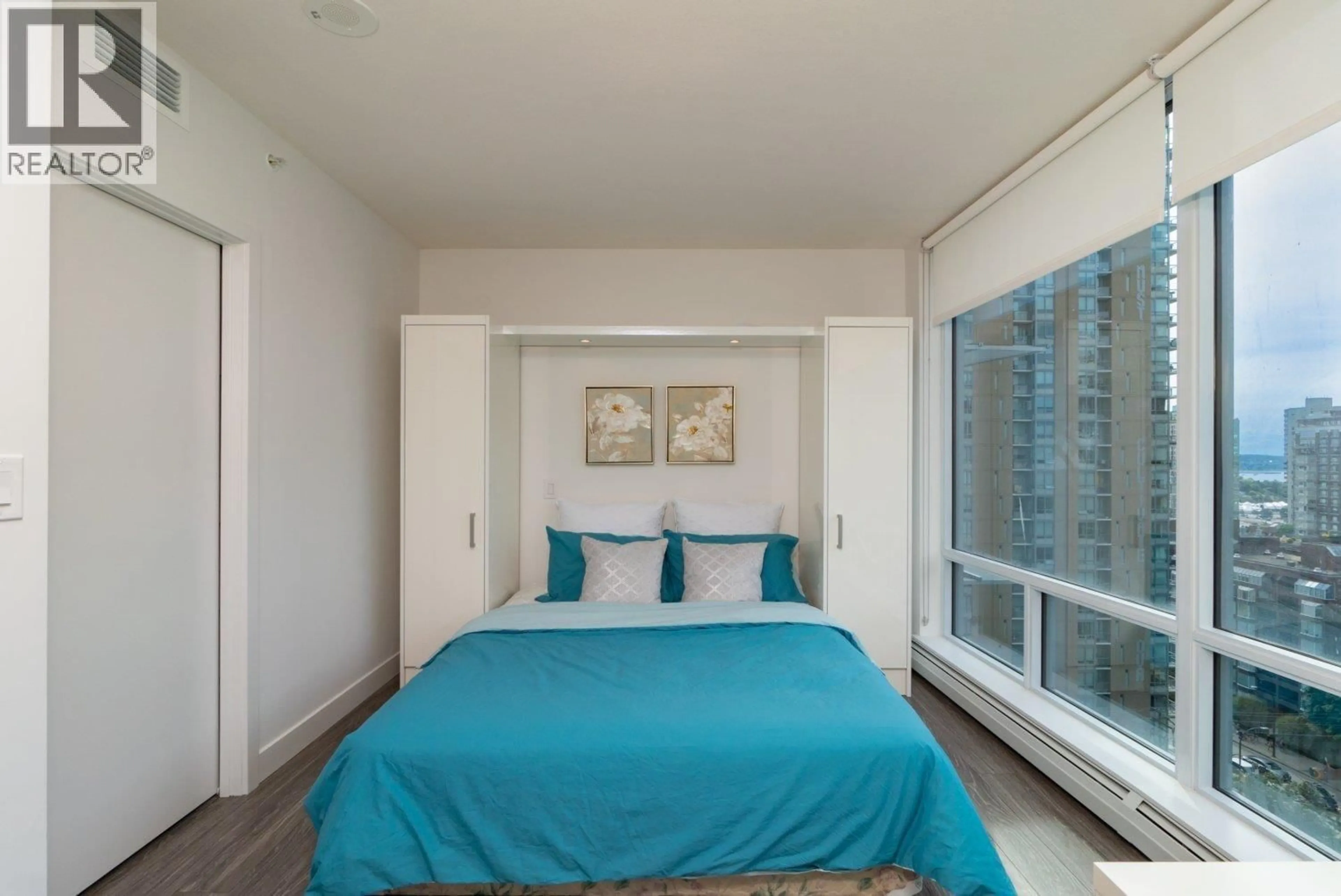 Bedroom with bed, unknown for 1802 - 1283 HOWE STREET, Vancouver British Columbia V6Z0E3