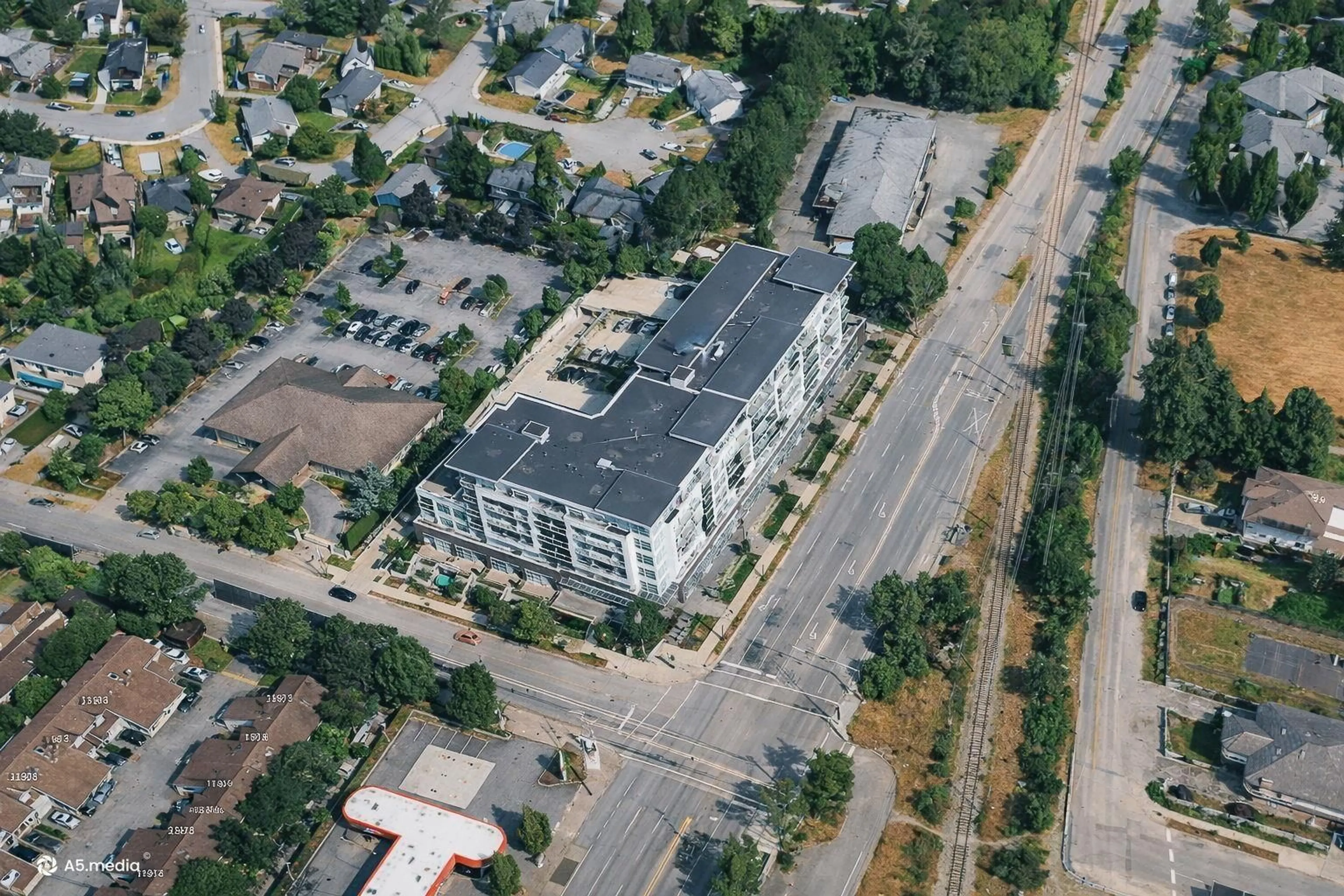 A pic from outside/outdoor area/front of a property/back of a property/a pic from drone, unknown for 309 - 9015 120 STREET, Delta British Columbia V4C6R7