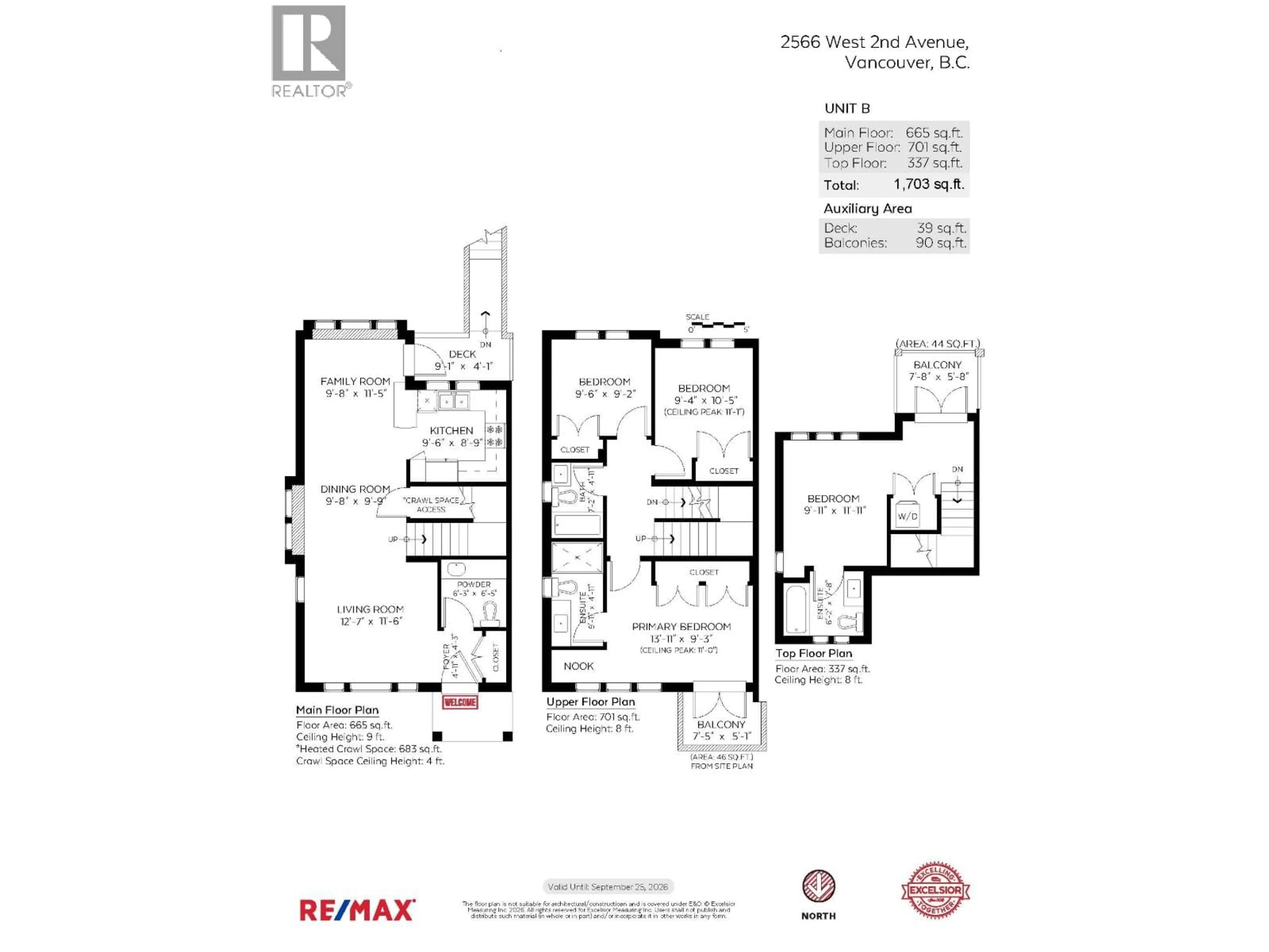 Floor plan for 2566 2ND AVENUE, Vancouver British Columbia V6K1J8