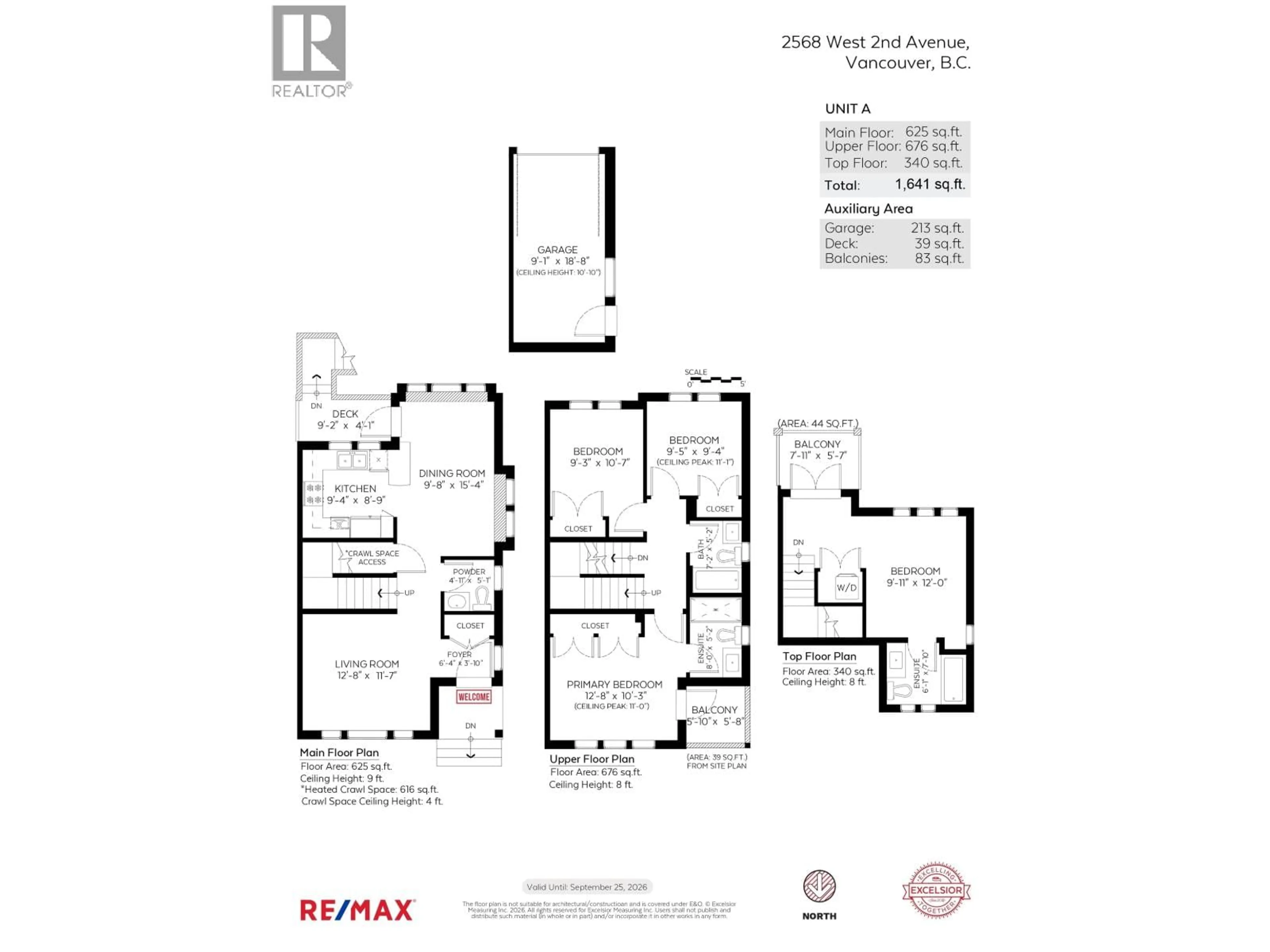 Floor plan for 2568 2ND AVENUE, Vancouver British Columbia V6K1J8
