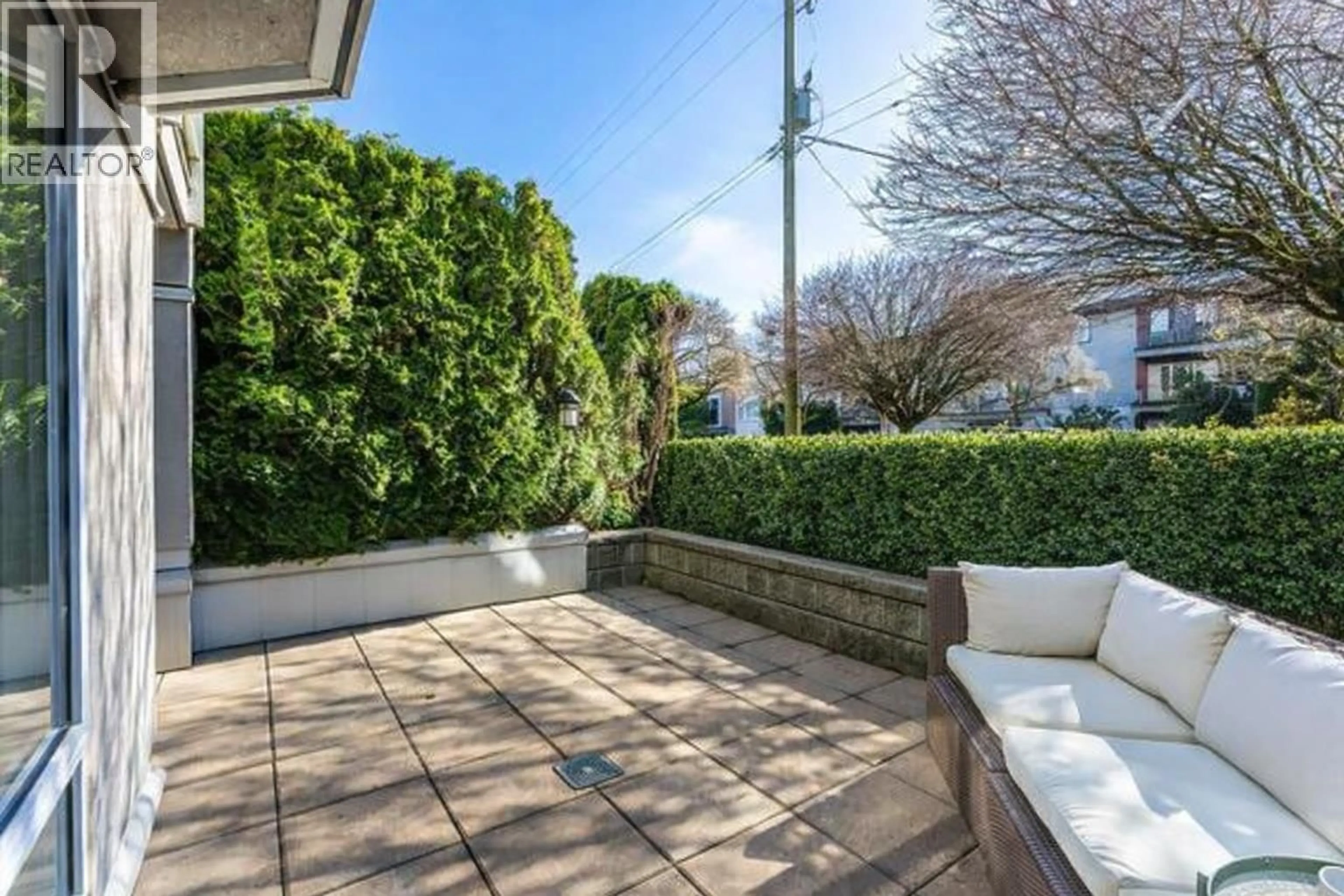 Patio, street for 102 - 2195 5TH AVENUE, Vancouver British Columbia V6K1S1