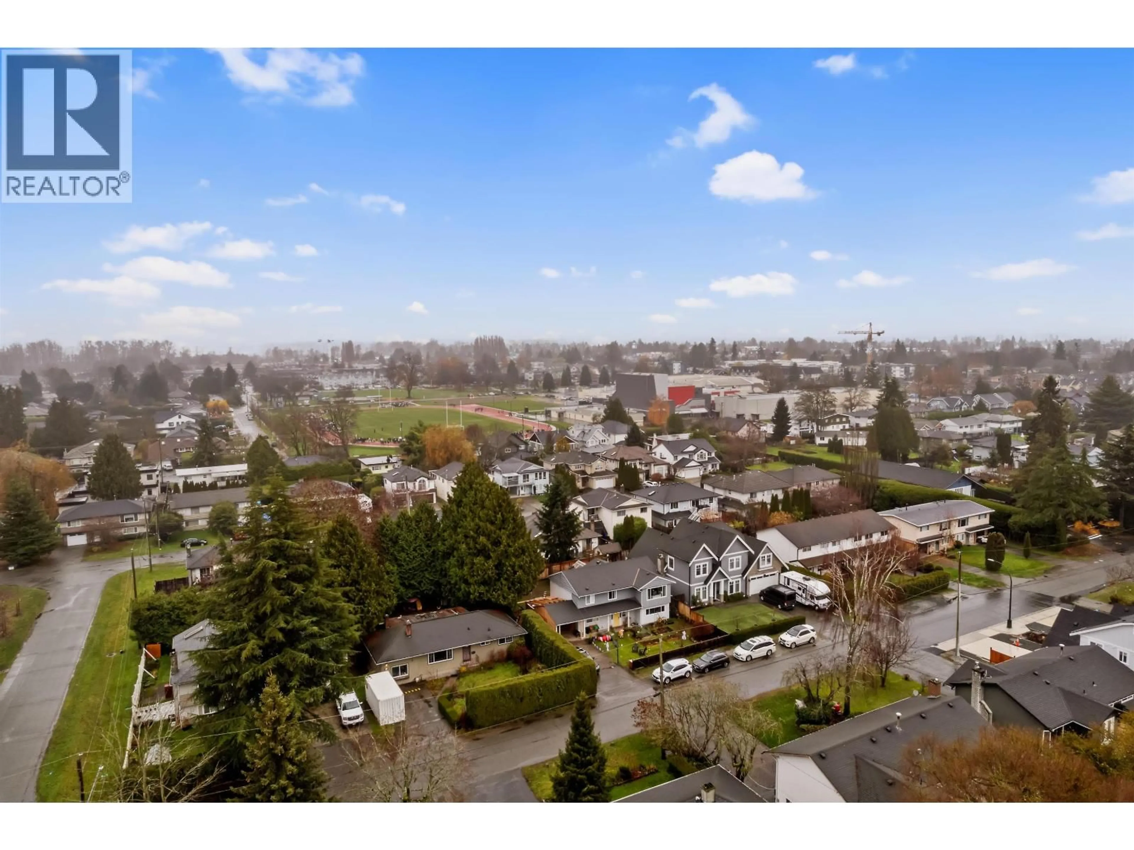 A pic from outside/outdoor area/front of a property/back of a property/a pic from drone, city buildings view from balcony for 4921 44A AVENUE, Delta British Columbia V4K1E6