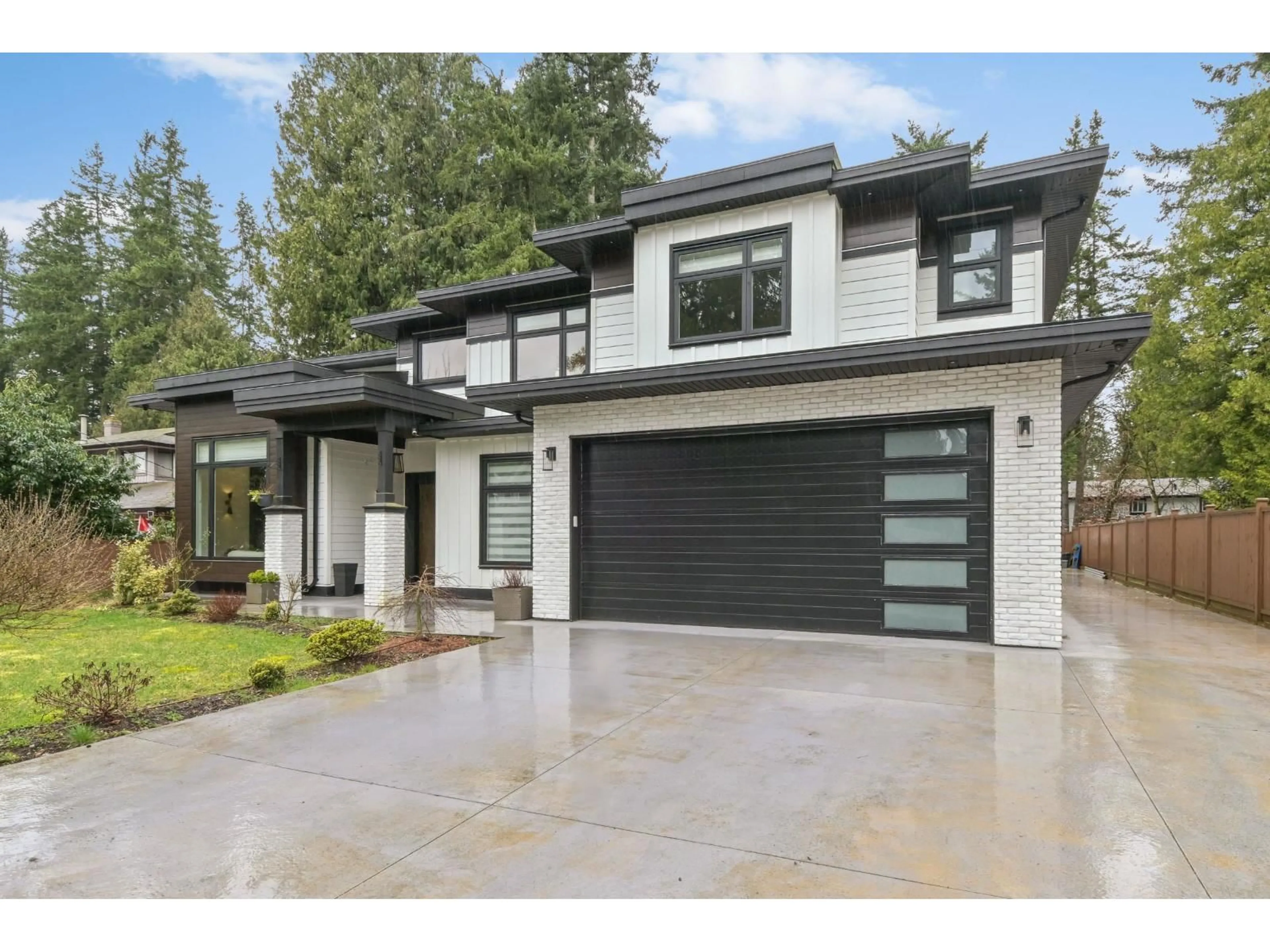 Home with vinyl exterior material, street for 4113 207 STREET, Langley British Columbia V3A2E2