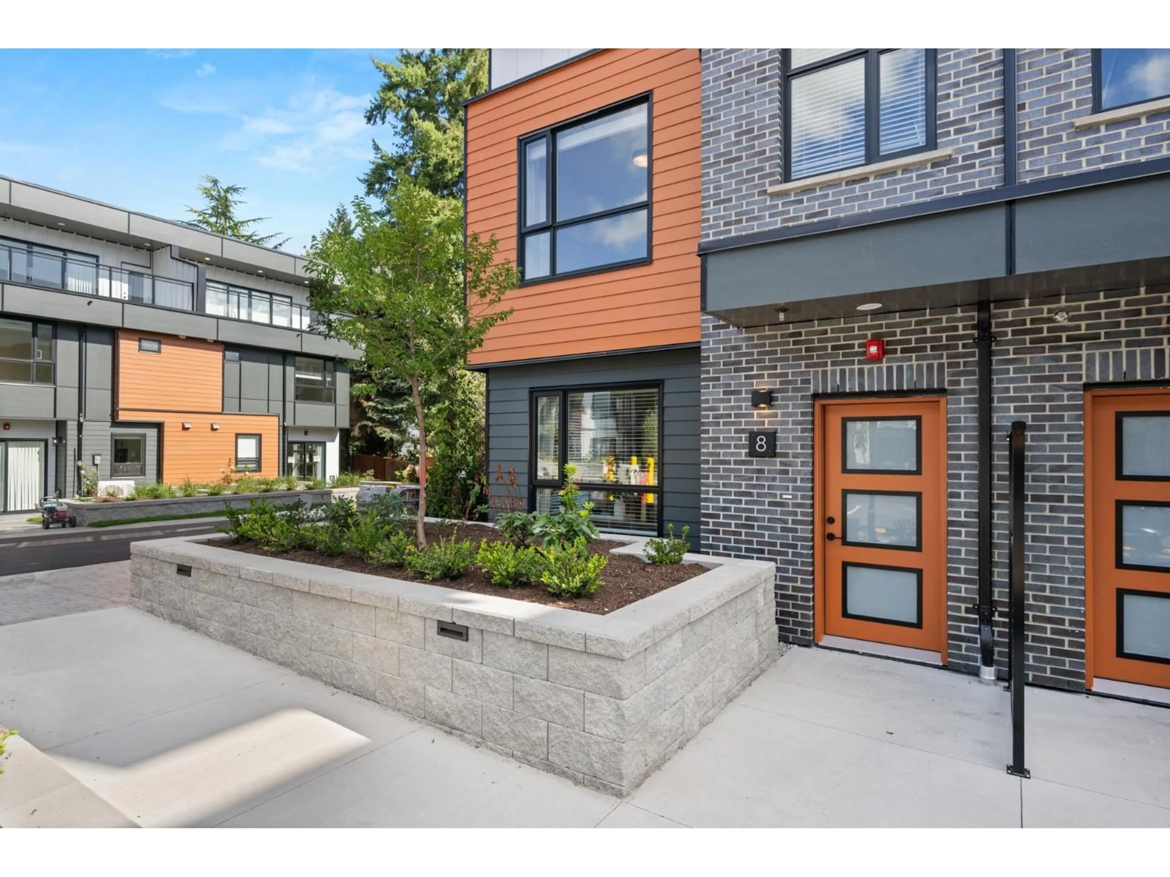 Home with brick exterior material, street for 8 - 20926 83 AVENUE AVENUE, Langley British Columbia V2Y3Y9