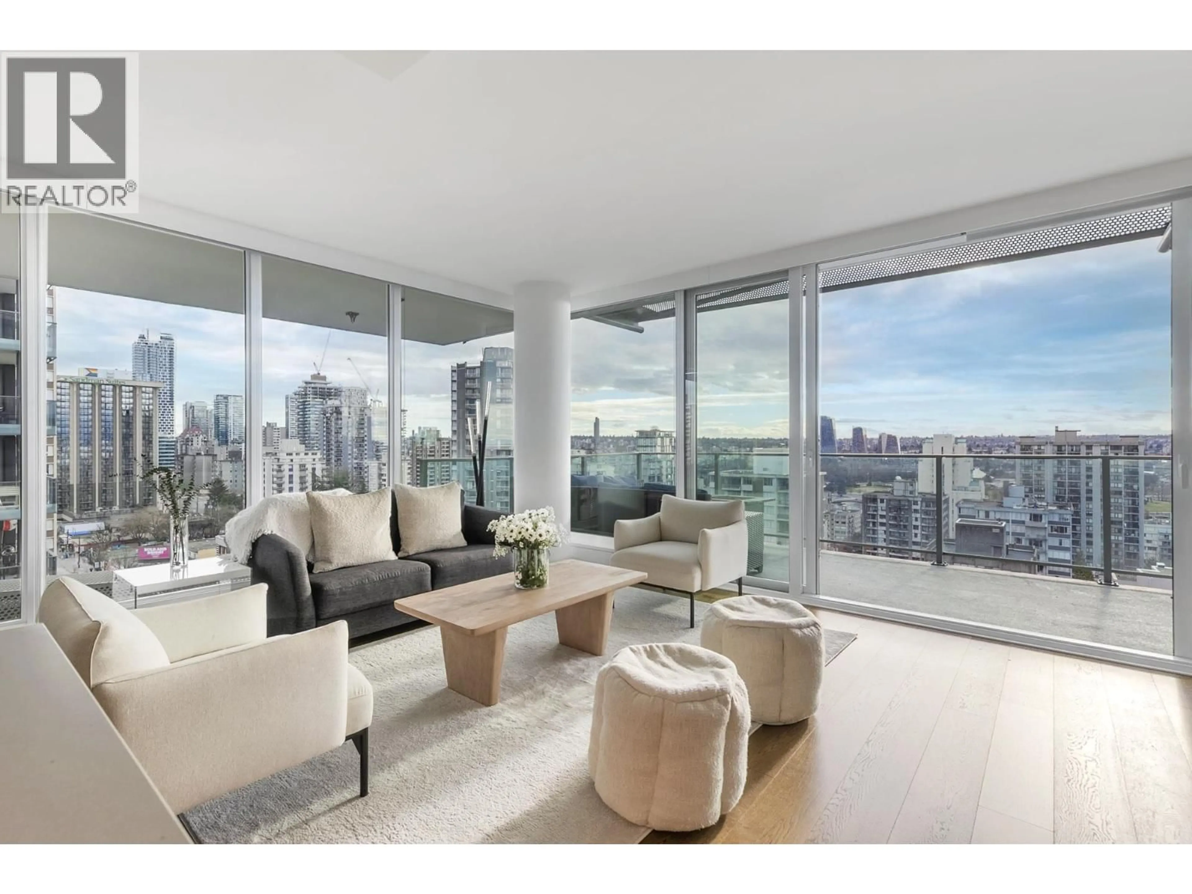 Living room with furniture, unknown for 1503 - 1365 DAVIE STREET, Vancouver British Columbia V6E1N5