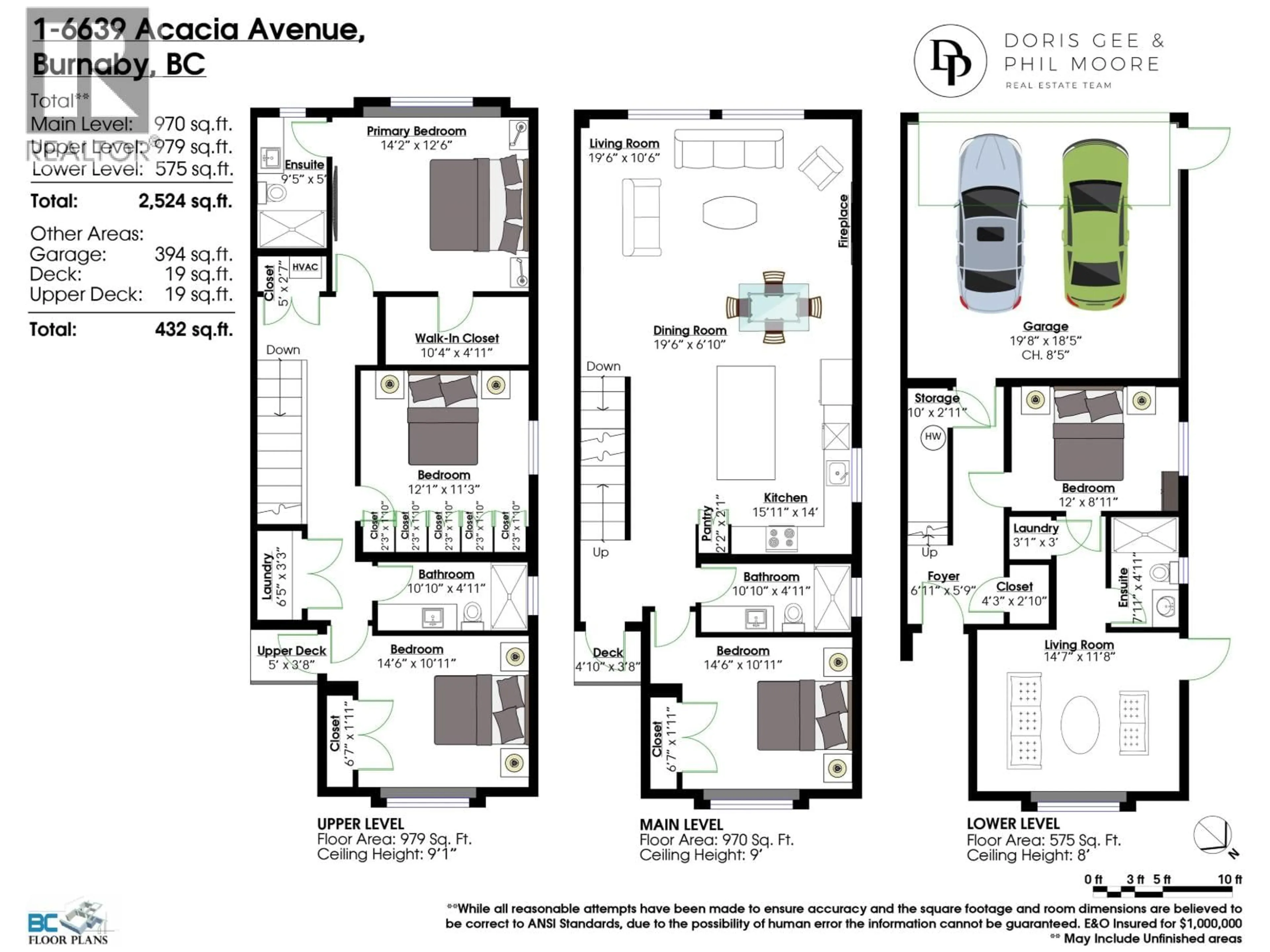Floor plan for 1 - 6639 ACACIA AVENUE, Burnaby British Columbia V5E3J8