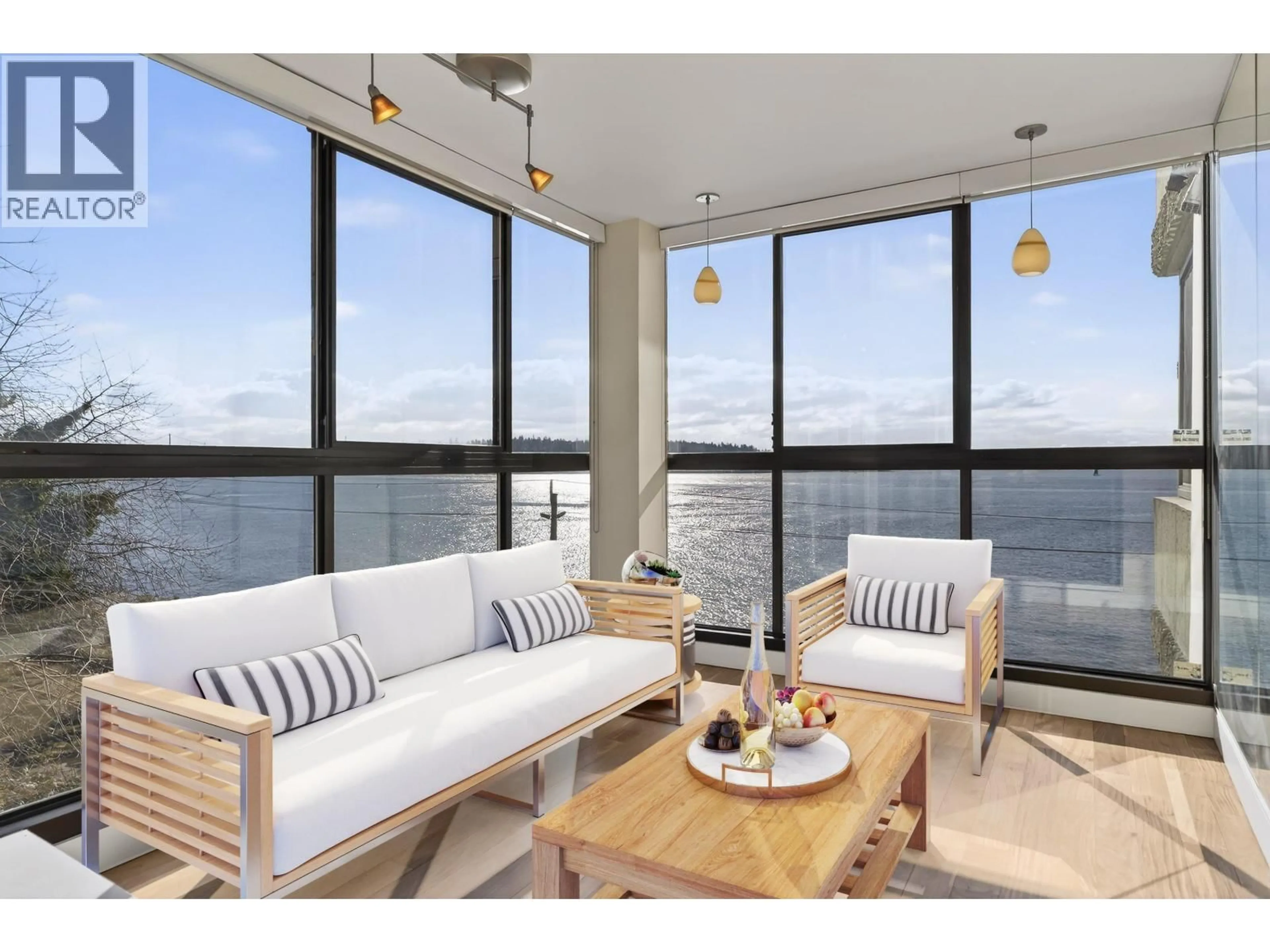 Living room with furniture, unknown for 203 - 2090 ARGYLE AVENUE, West Vancouver British Columbia V7V4R4