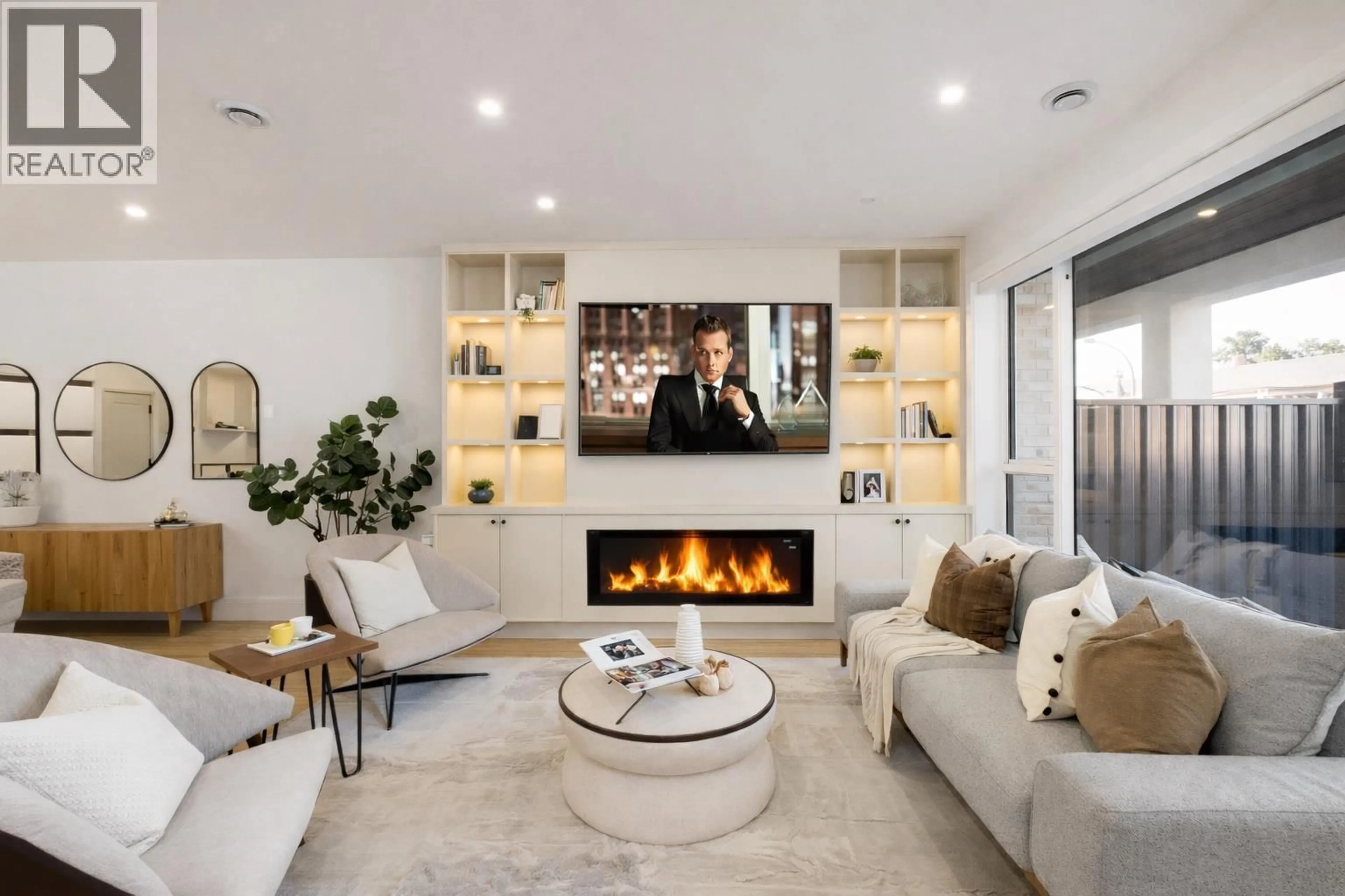 Living room with furniture, ceramic/tile floor for 102 - 646 GIRARD AVENUE, Coquitlam British Columbia V3K1S8