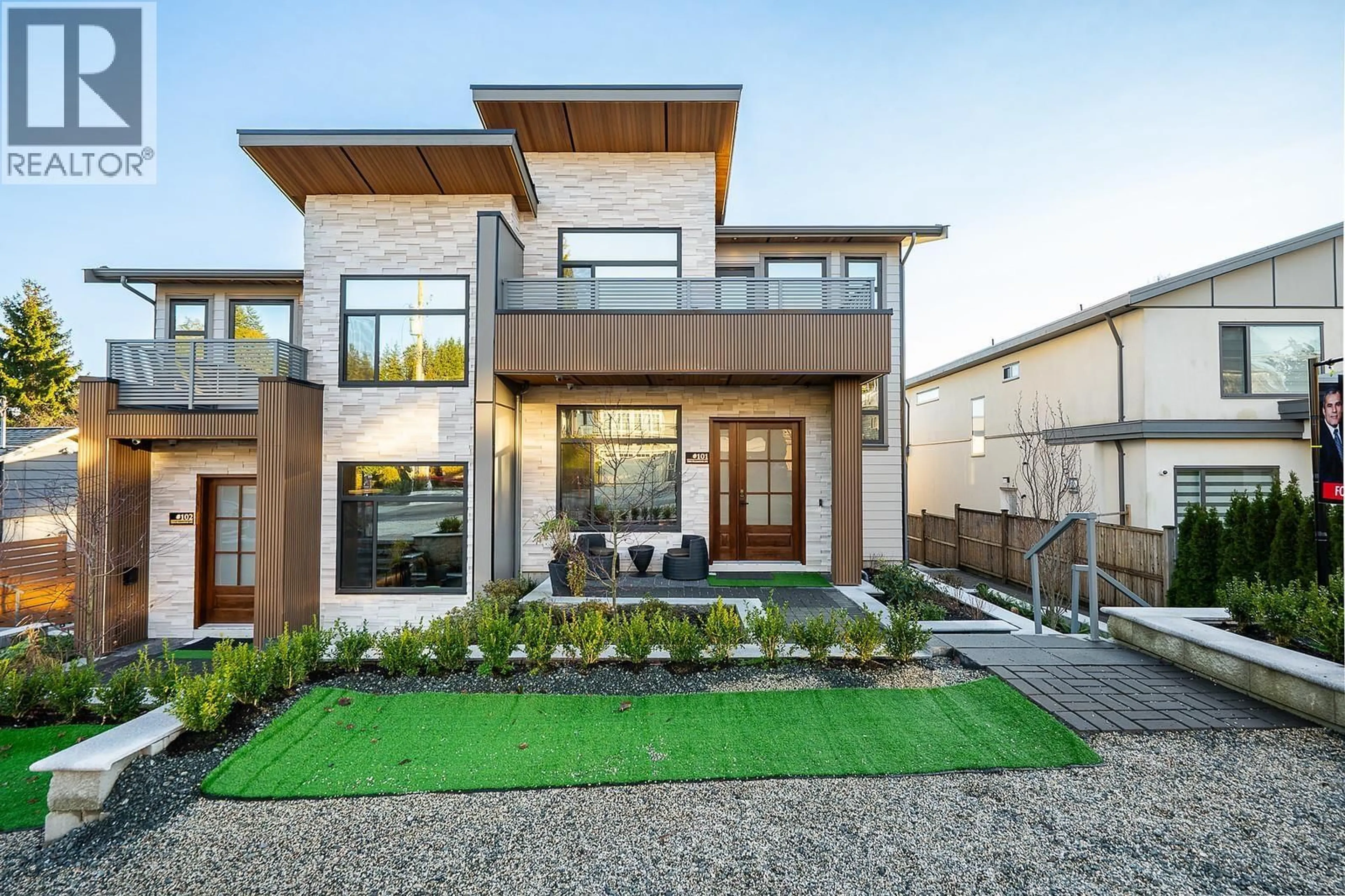 Home with brick exterior material, street for 101 - 1204 HAMMOND AVENUE, Coquitlam British Columbia V3K2P5