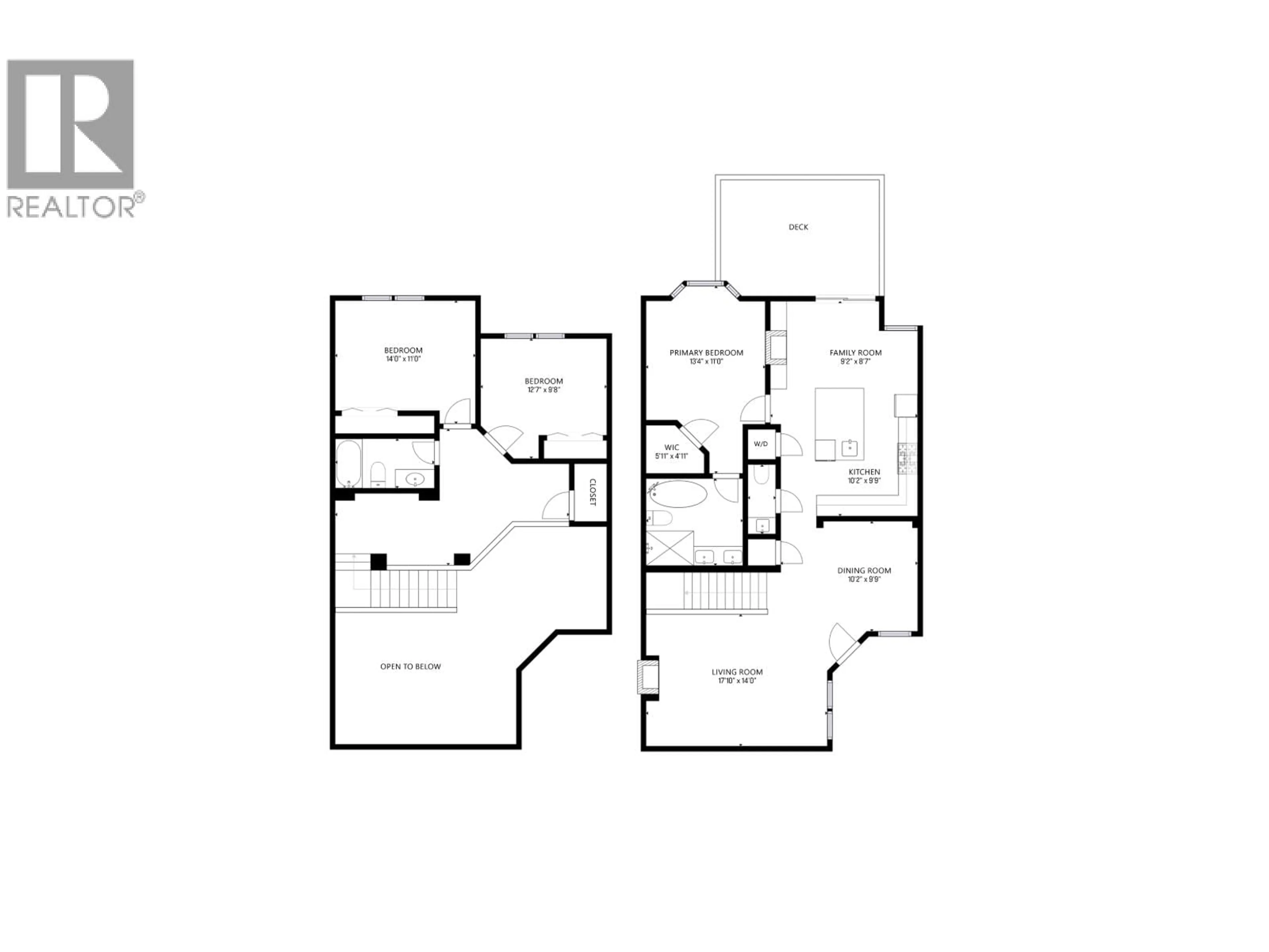 Floor plan for 5 - 1550 LARKHALL CRESCENT, North Vancouver British Columbia V7H2Z2