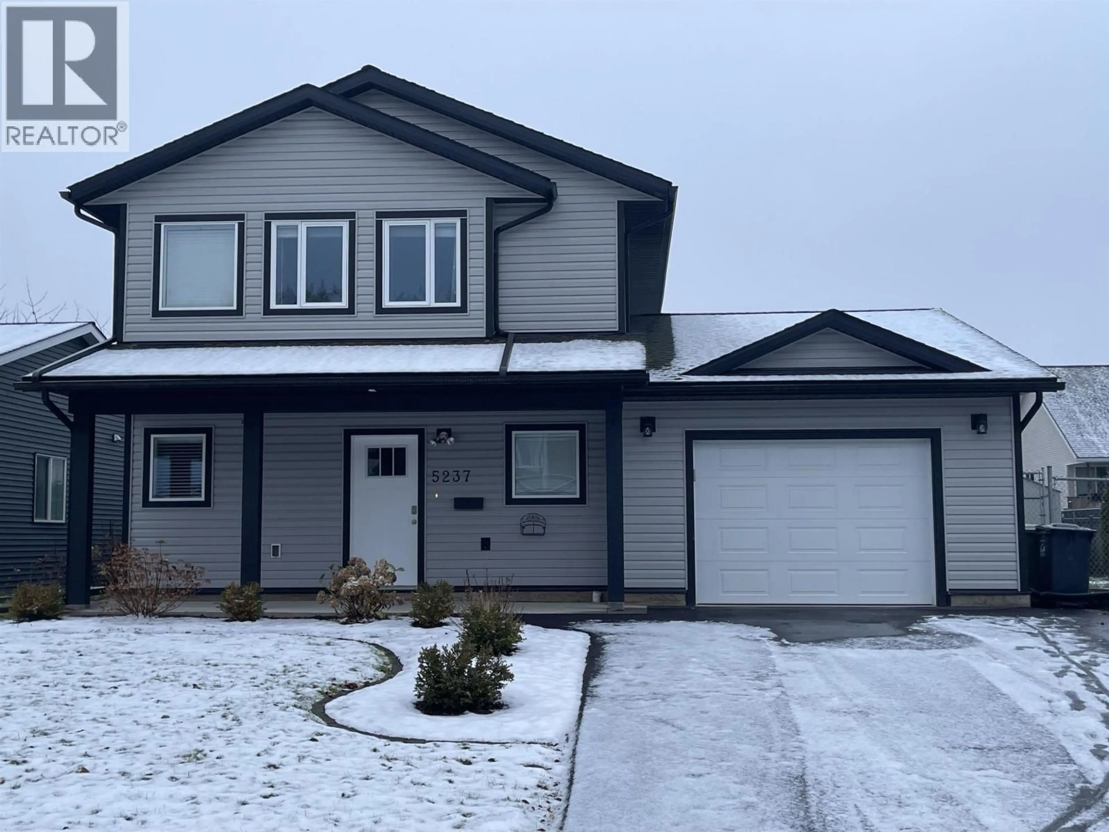 Home with vinyl exterior material, street for 5237 SMITH AVENUE, Terrace British Columbia V8G0H1