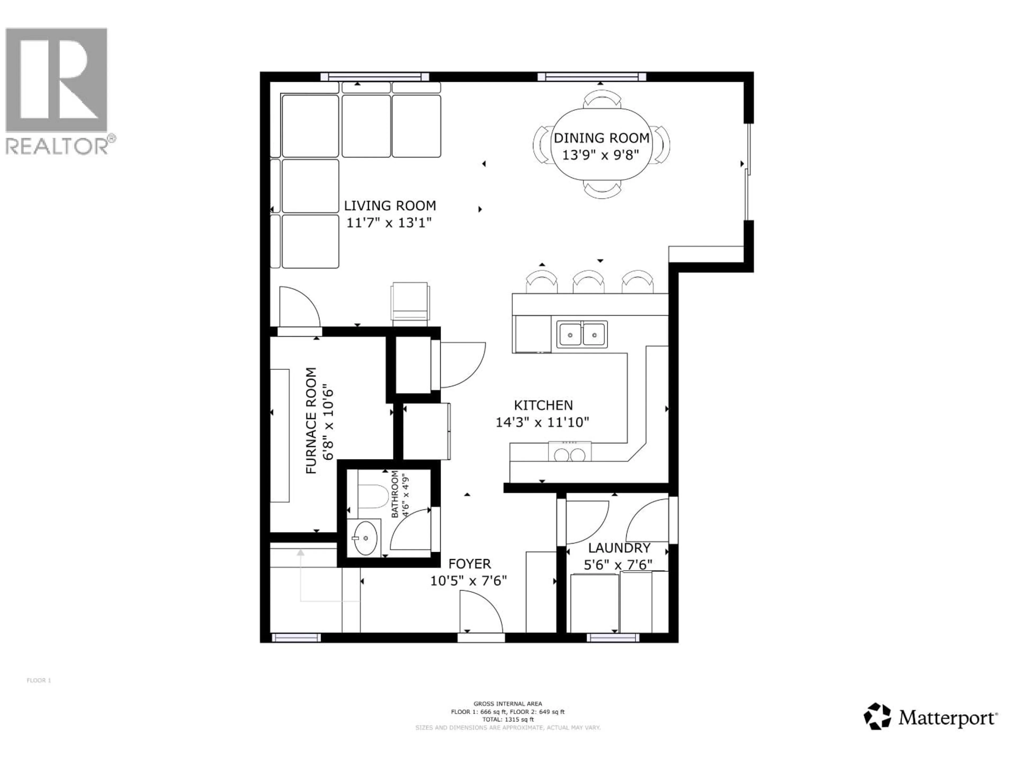 Floor plan for 5237 SMITH AVENUE, Terrace British Columbia V8G0H1