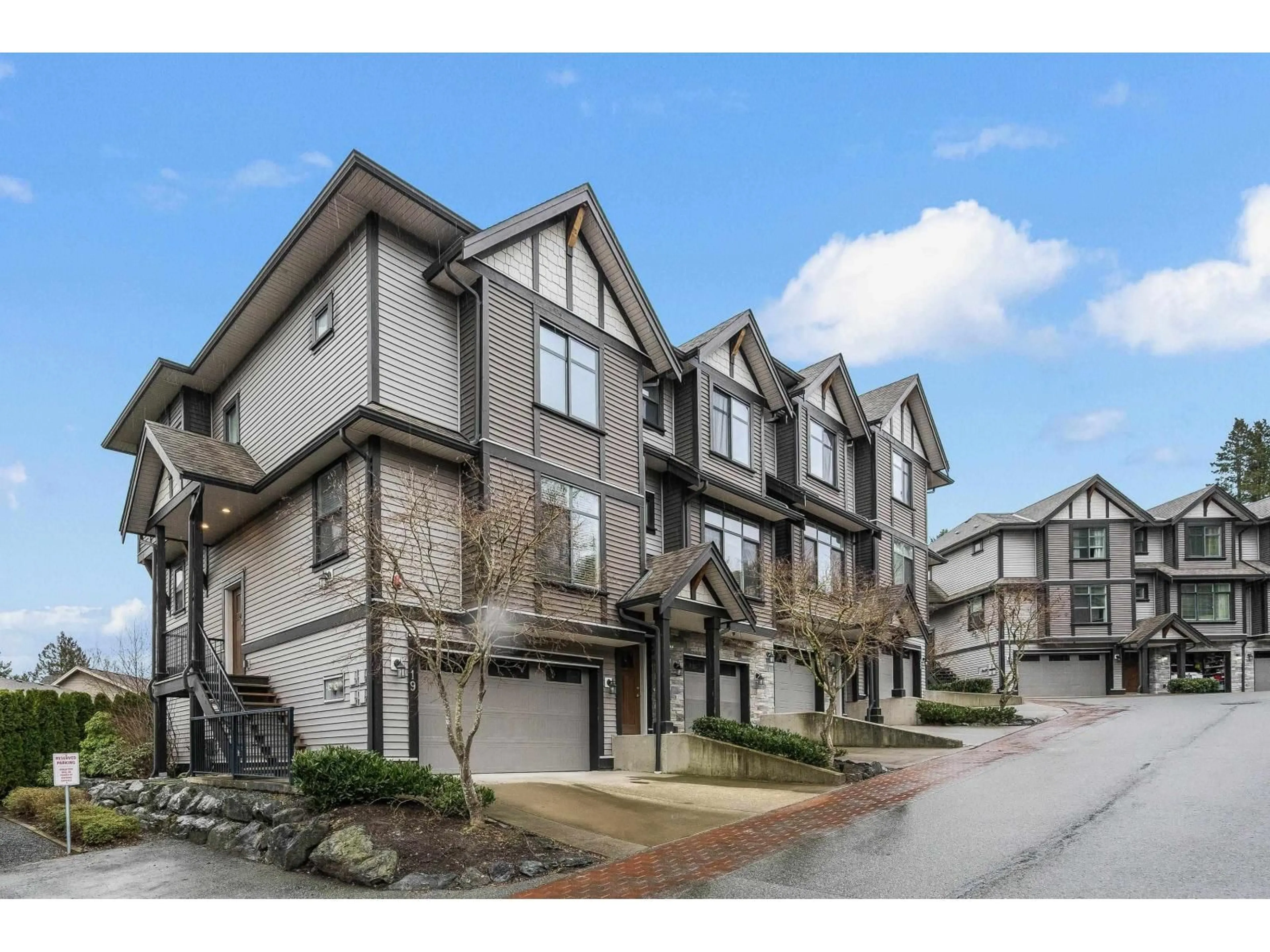 A pic from outside/outdoor area/front of a property/back of a property/a pic from drone, street for 19 - 5756 PROMONTORY ROAD, Chilliwack British Columbia V2R0V8