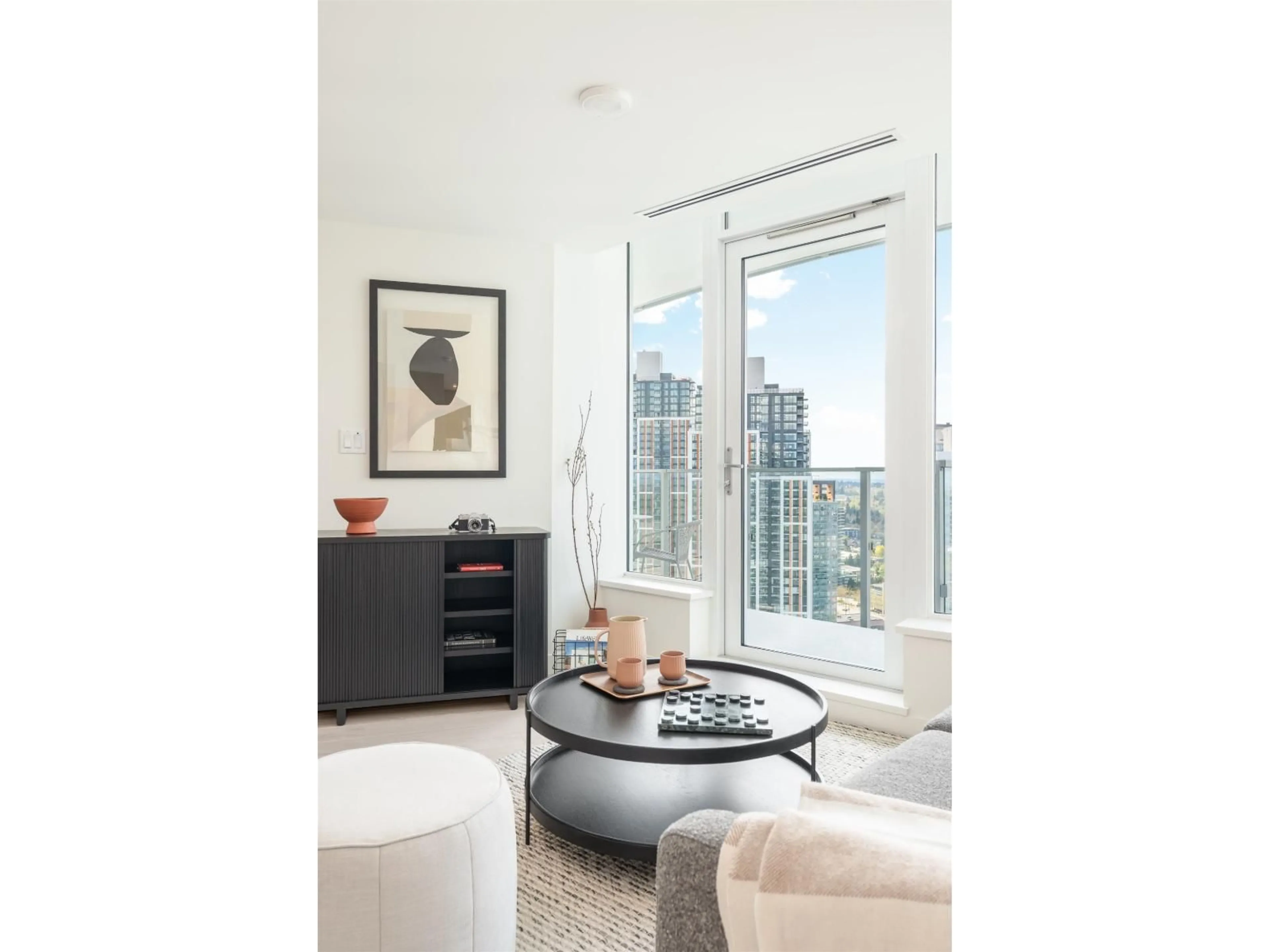 Living room with furniture, unknown for 3505 - 13768 100TH AVENUE, Surrey British Columbia V3T0V2