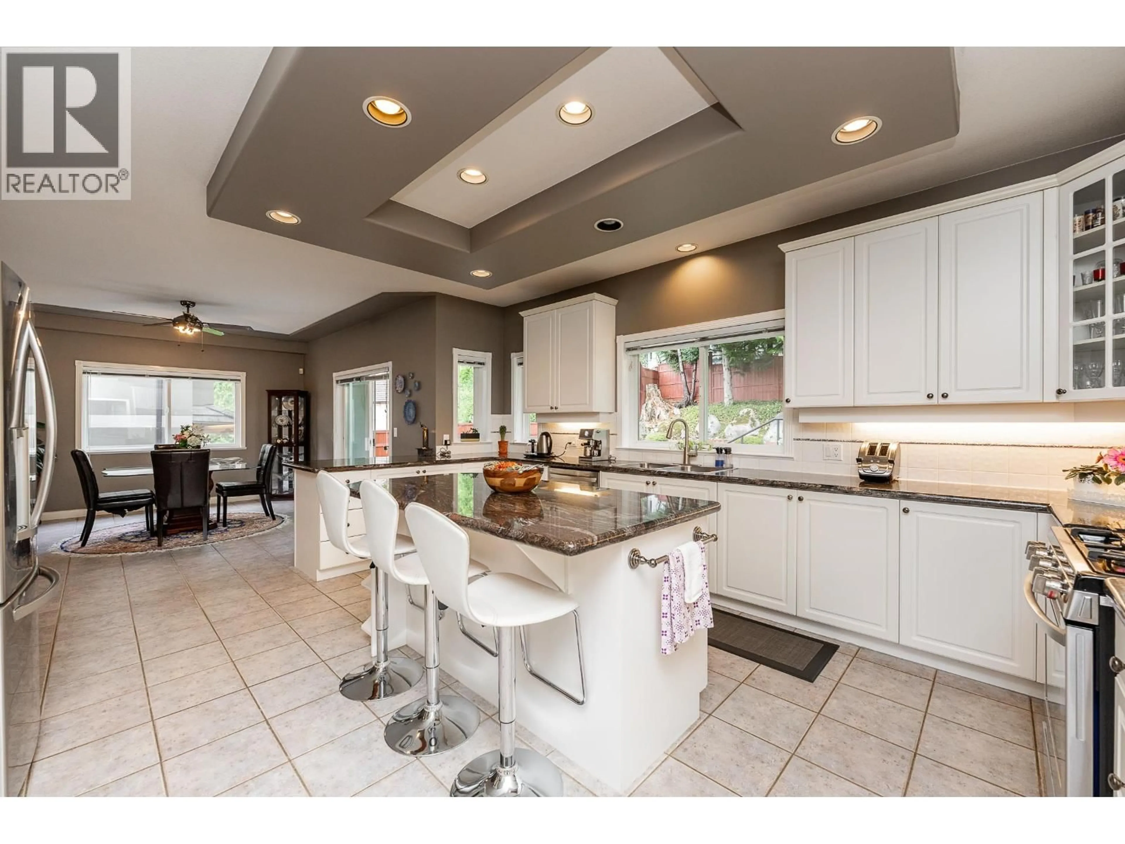 Open concept kitchen, ceramic/tile floor for 61 WILKES CREEK DRIVE, Port Moody British Columbia V3H4Z9
