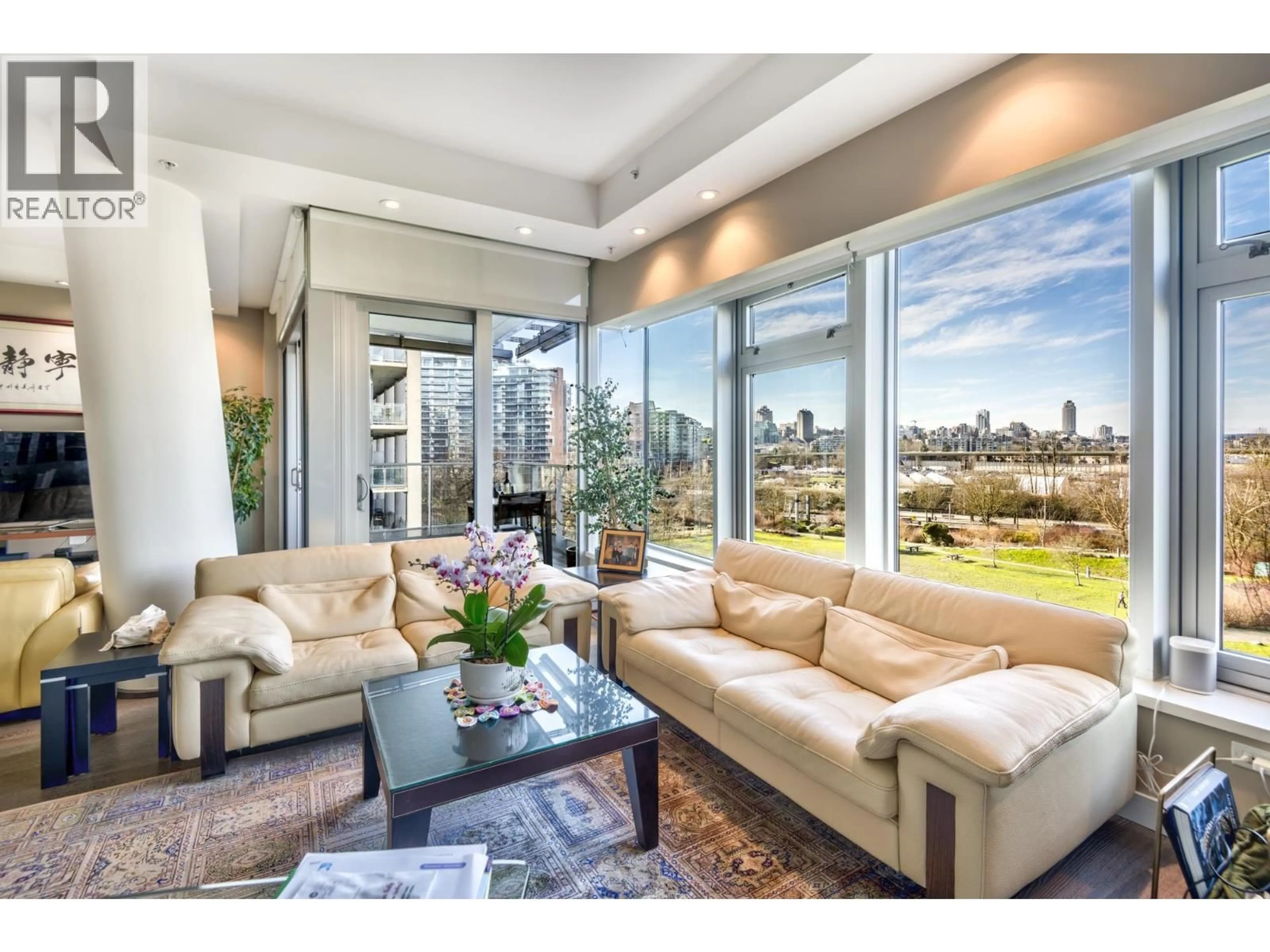 Living room with furniture, unknown for 504 - 181 ATHLETES WAY, Vancouver British Columbia V5Y0E5