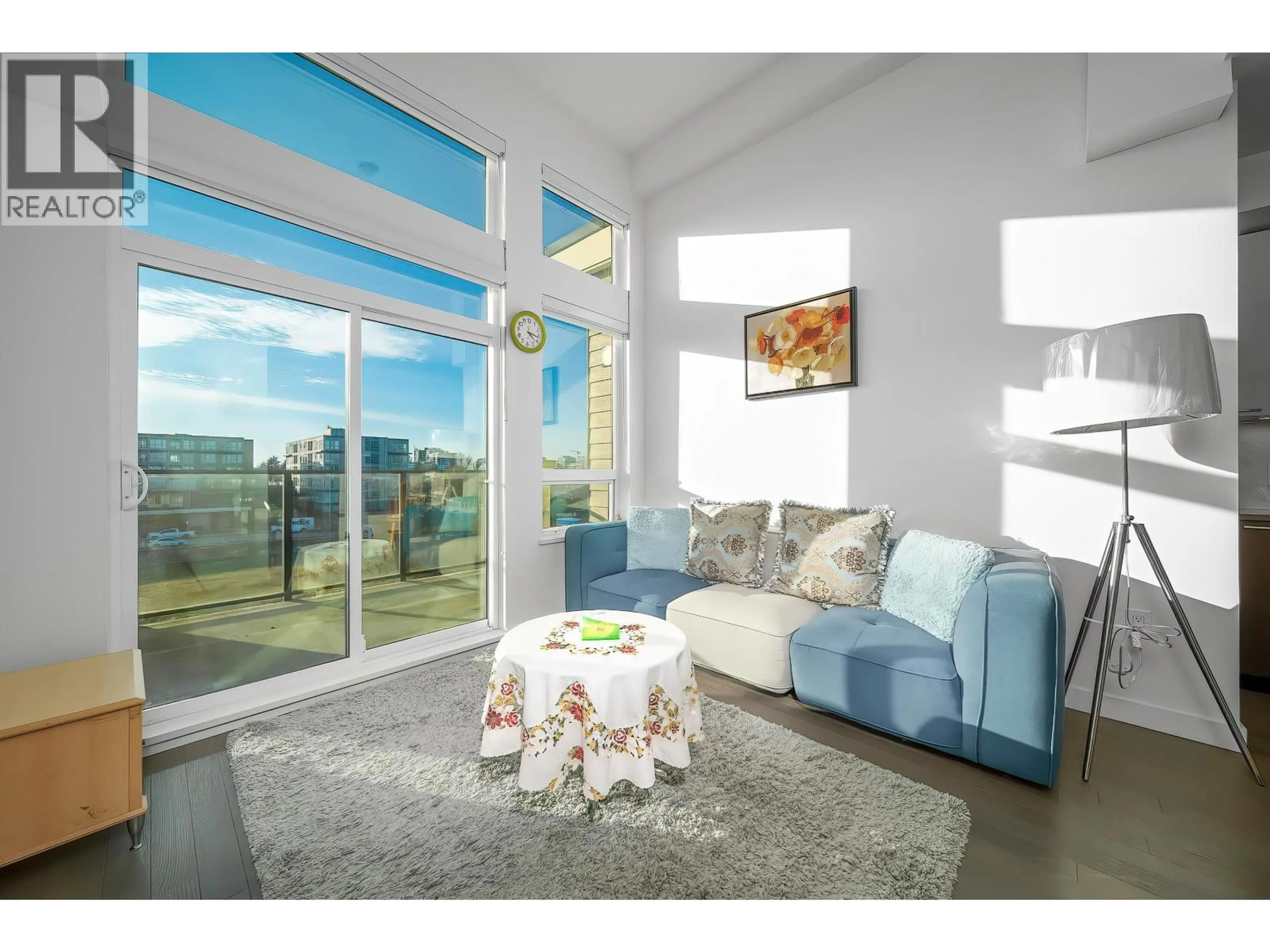 Living room with furniture, unknown for 416 - 4033 MAY DRIVE, Richmond British Columbia V6X0T3