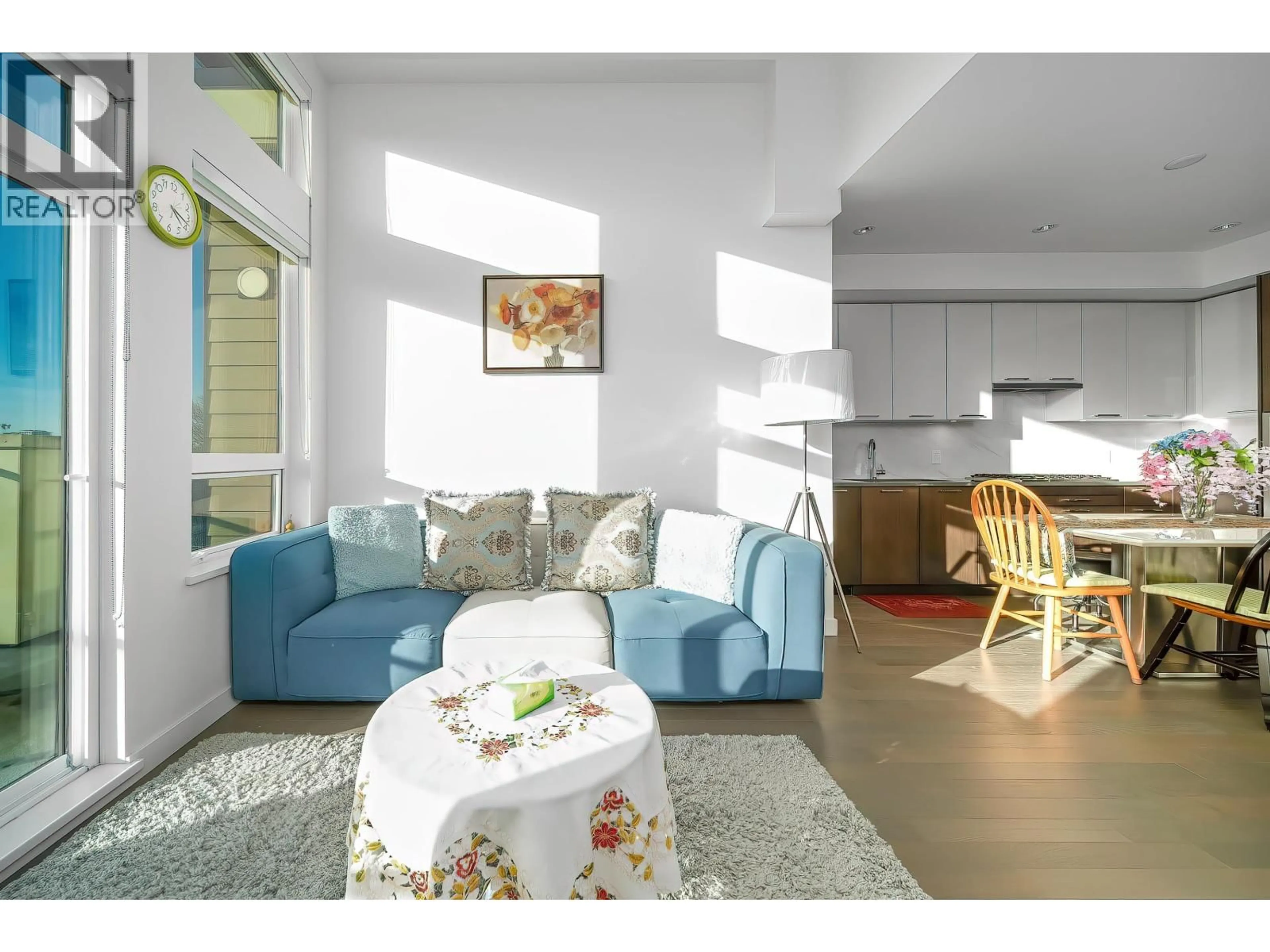 Living room with furniture, unknown for 416 - 4033 MAY DRIVE, Richmond British Columbia V6X0T3