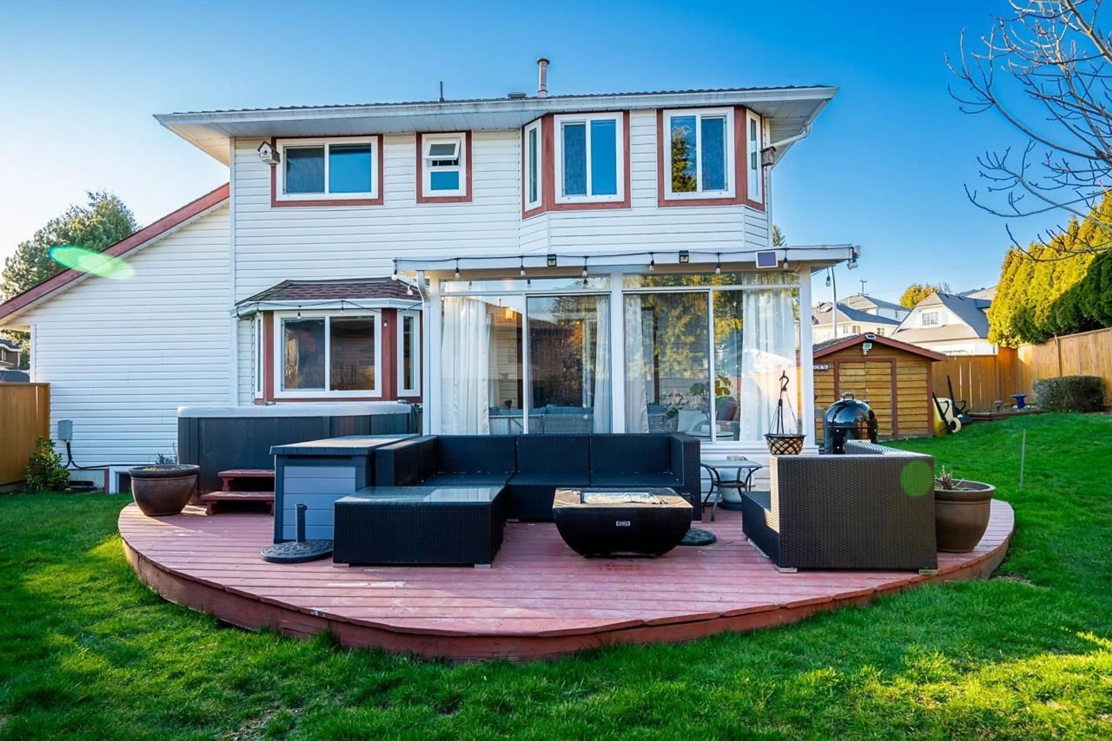 Patio, street for 7926 161 STREET, Surrey British Columbia V4N0K3