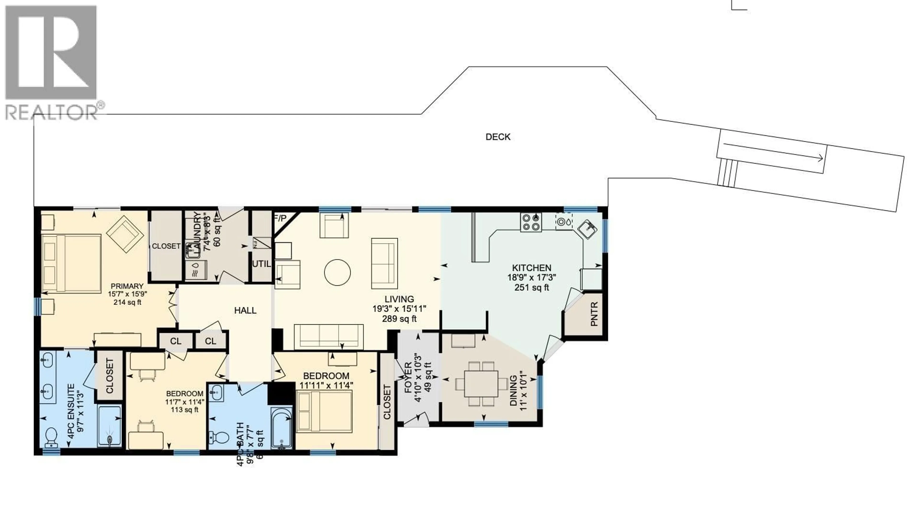 Floor plan for 4574 CAVERLY ROAD, Lac La Hache British Columbia V0K1T0