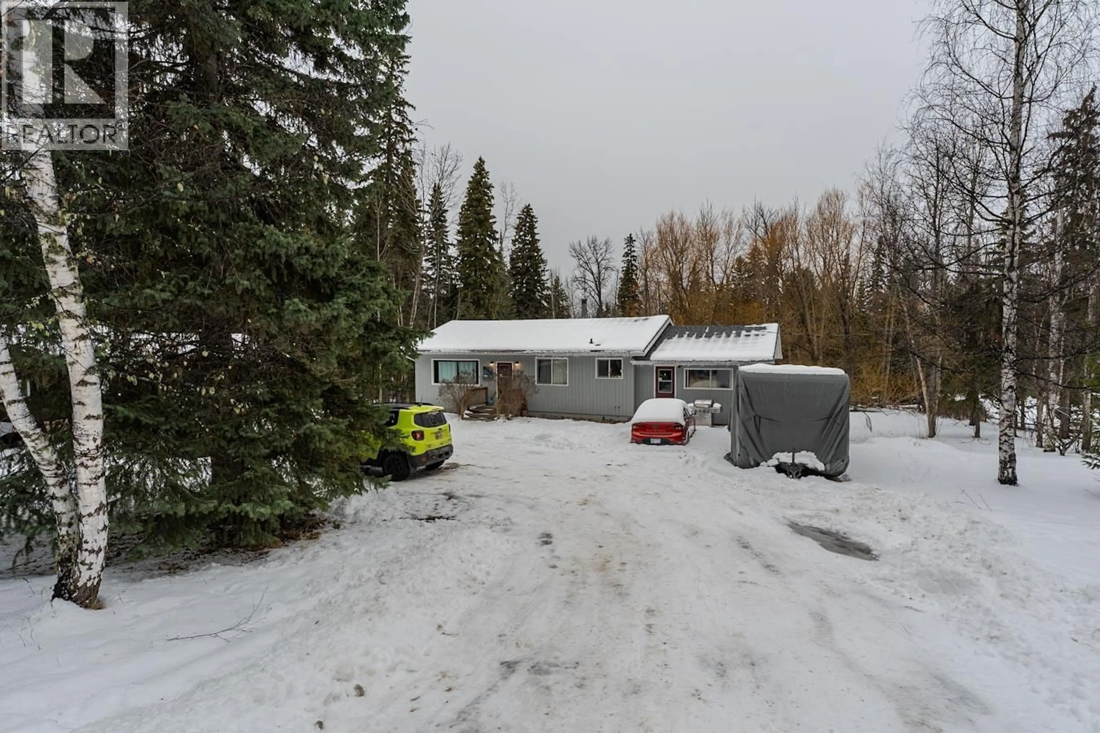 A pic from outside/outdoor area/front of a property/back of a property/a pic from drone, street for 9744 HALDI ROAD, Prince George British Columbia V2N6J5