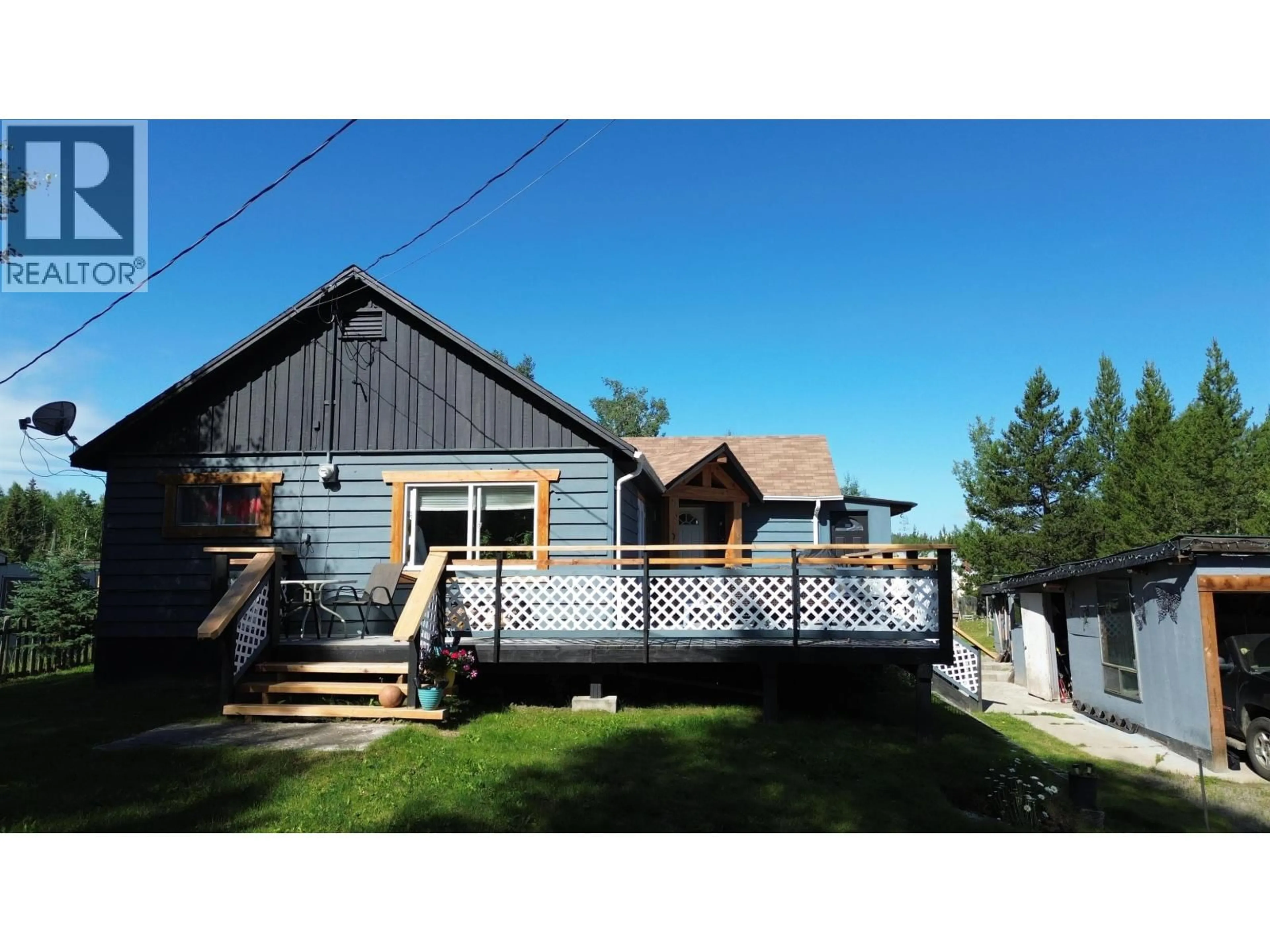 A pic from outside/outdoor area/front of a property/back of a property/a pic from drone, unknown for 7048 NETHERLAND ROAD, Lone Butte British Columbia V0K1X0