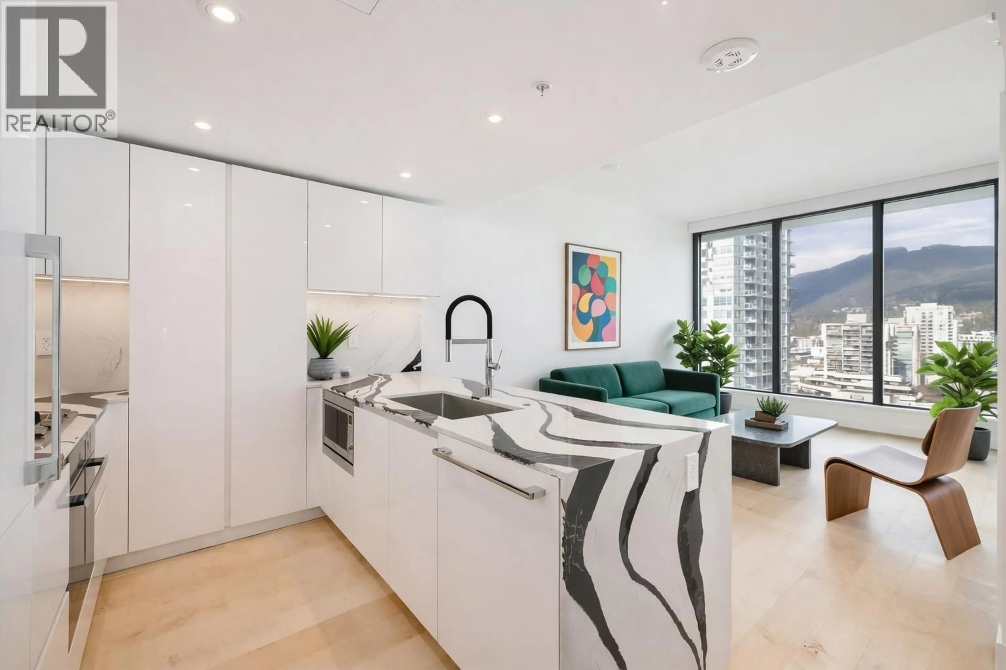 Contemporary kitchen, unknown for 1307 - 135 13TH STREET, North Vancouver British Columbia V7L0J8