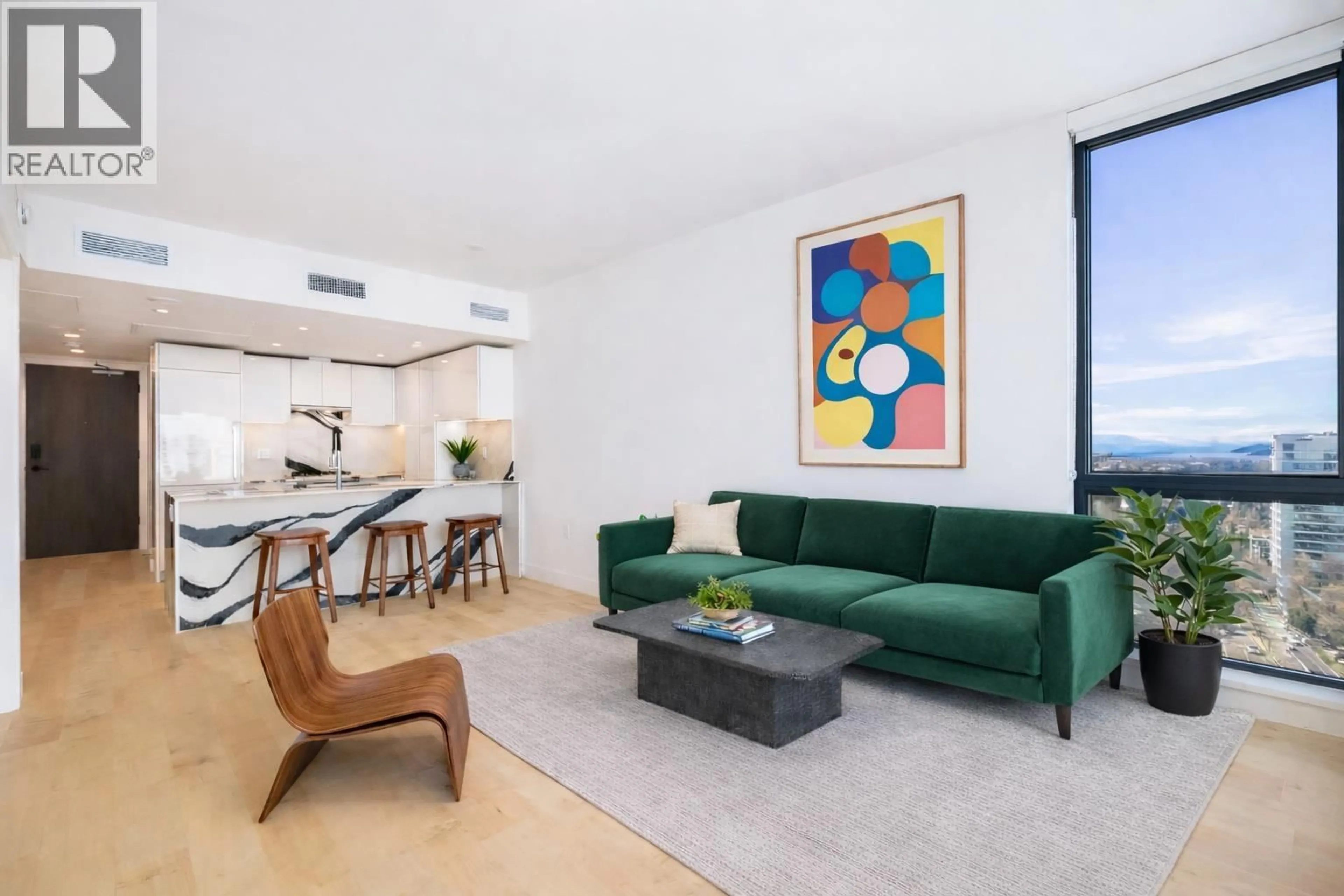 Living room with furniture, unknown for 1307 - 135 13TH STREET, North Vancouver British Columbia V7L0J8