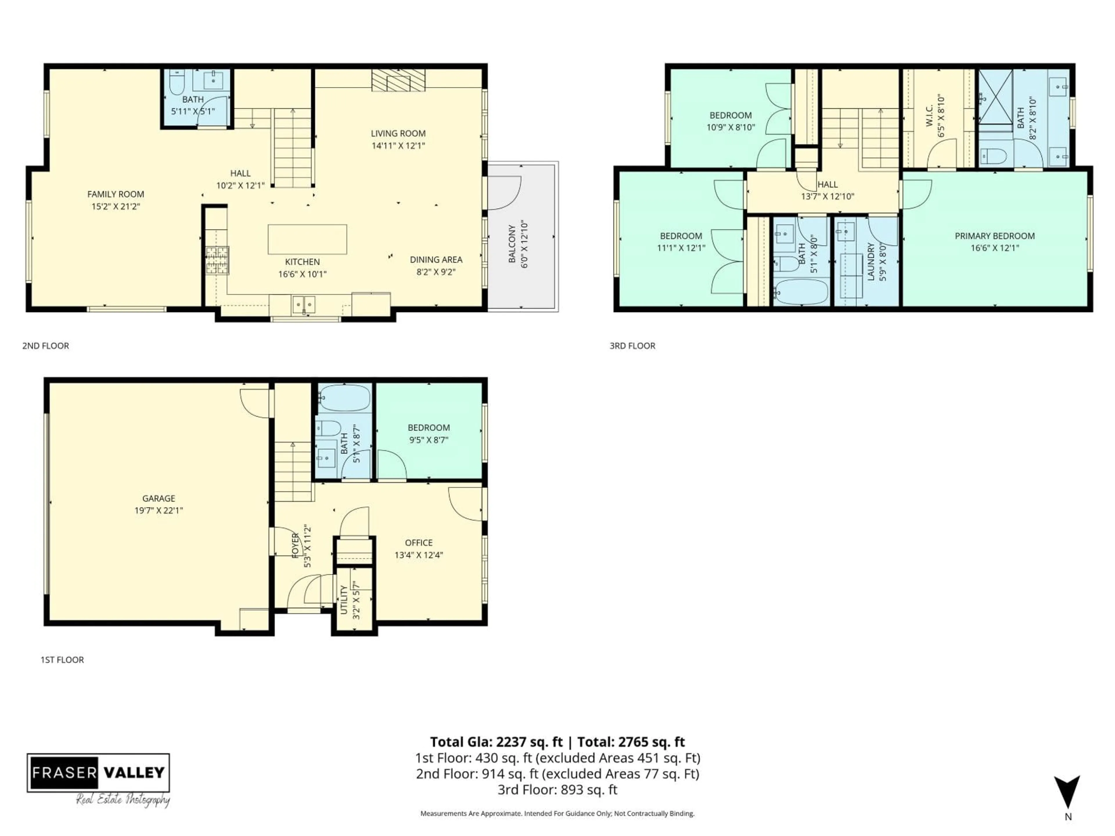 Floor plan for 24 - 20327 72B AVENUE, Langley British Columbia V2Y4J6