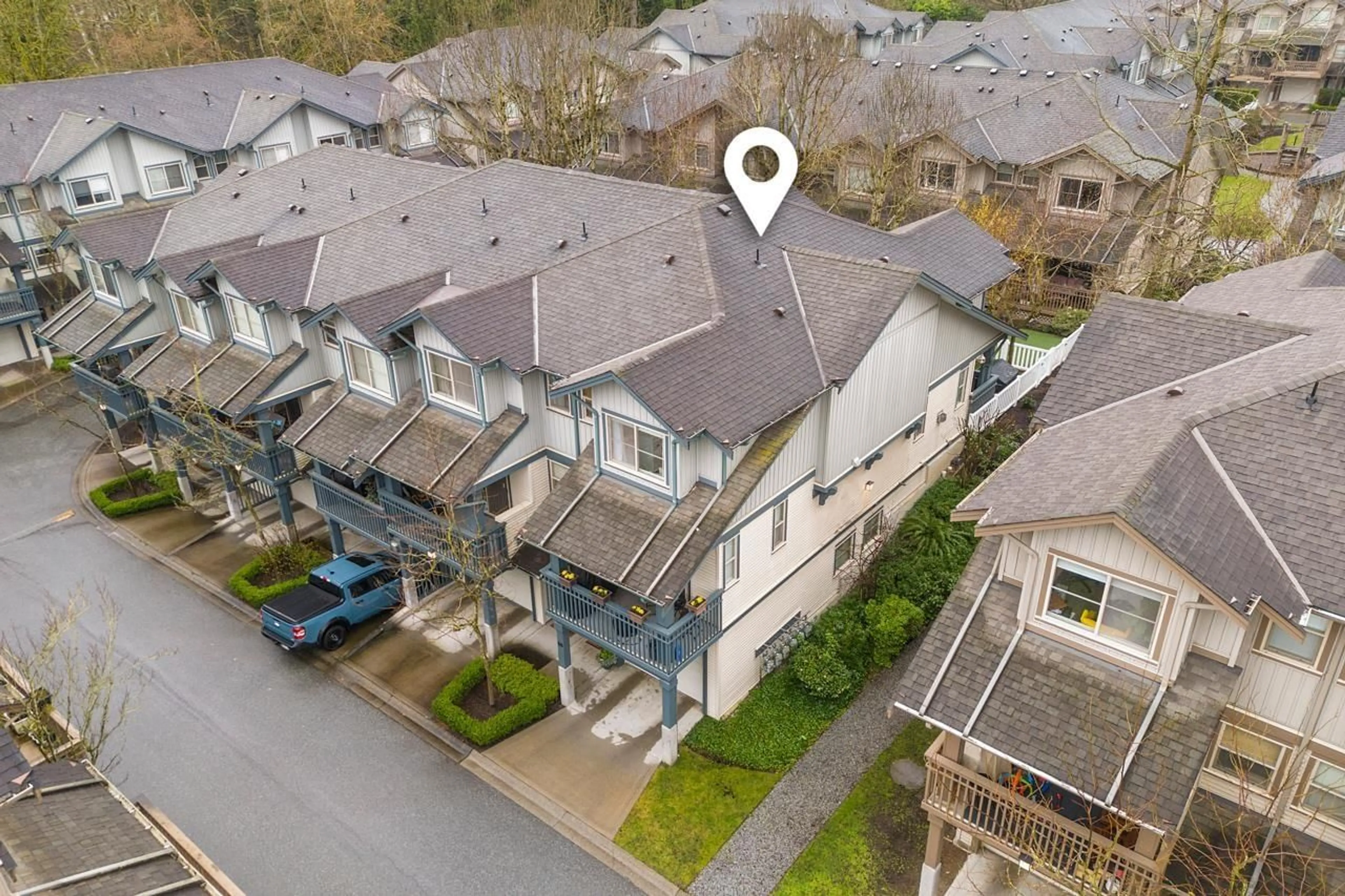 A pic from outside/outdoor area/front of a property/back of a property/a pic from drone, street for 60 - 19250 65 AVENUE, Surrey British Columbia V4N5R7