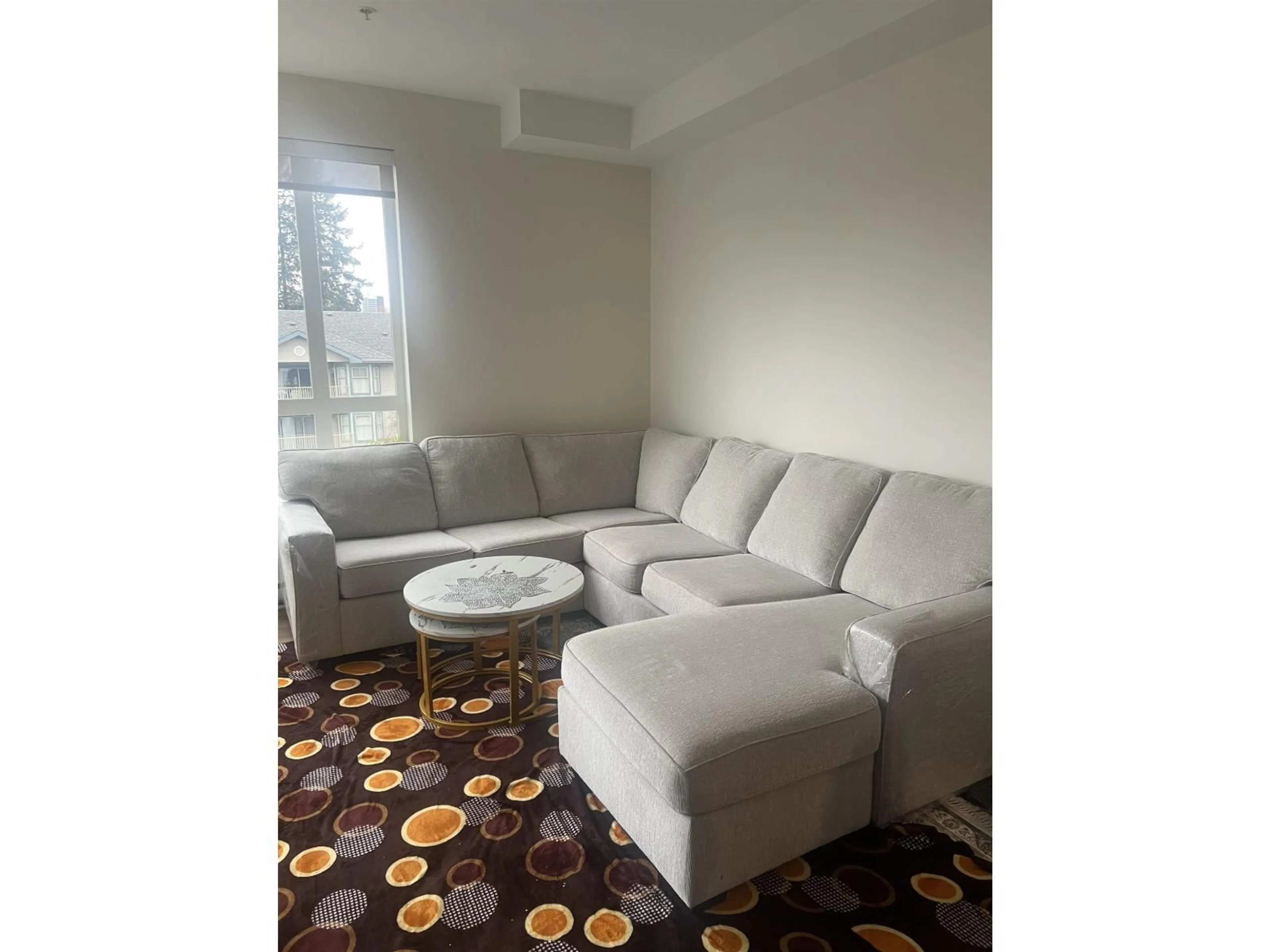 Living room with furniture, carpet floor for 402 - 10778 138 STREET, Surrey British Columbia V3T0S5