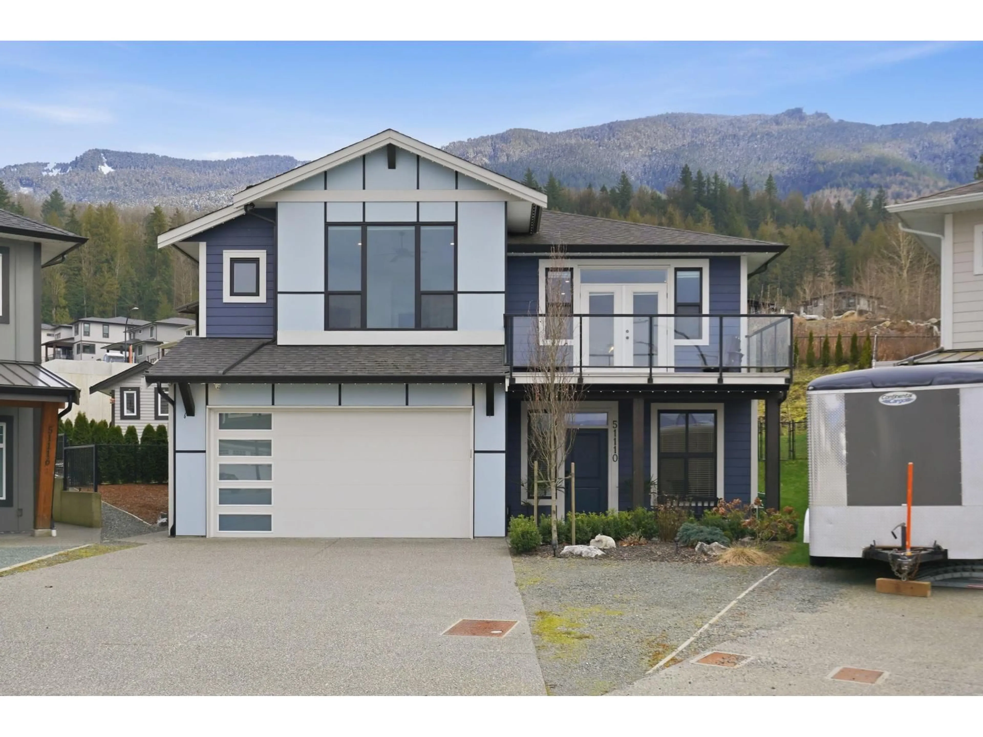Home with vinyl exterior material, mountain view for 51110 ZANDER PLACE, Chilliwack British Columbia V4Z0C1