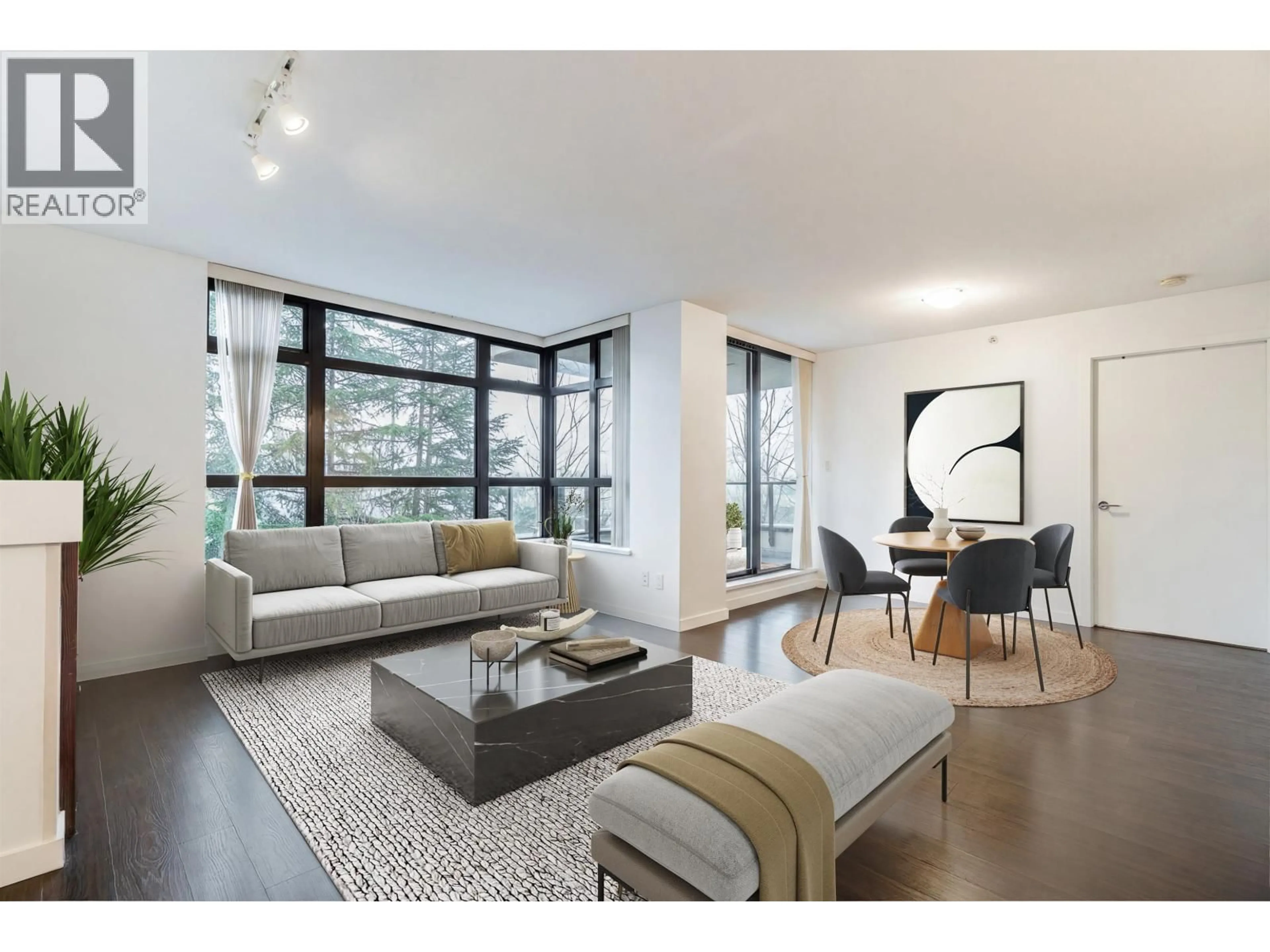 Living room with furniture, unknown for 502 - 8160 LANSDOWNE ROAD, Richmond British Columbia V6X0A9