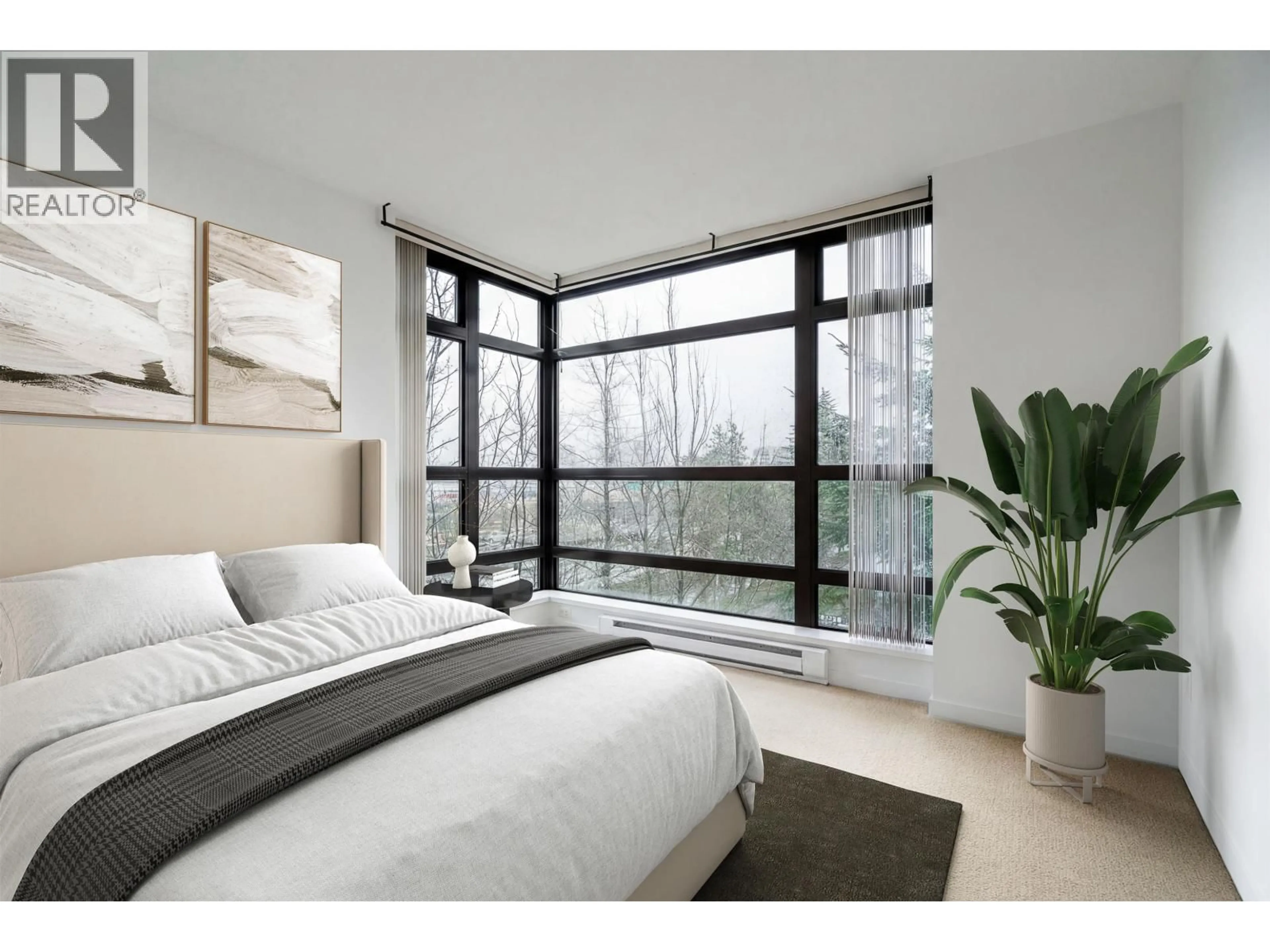 Bedroom with bed, unknown for 502 - 8160 LANSDOWNE ROAD, Richmond British Columbia V6X0A9