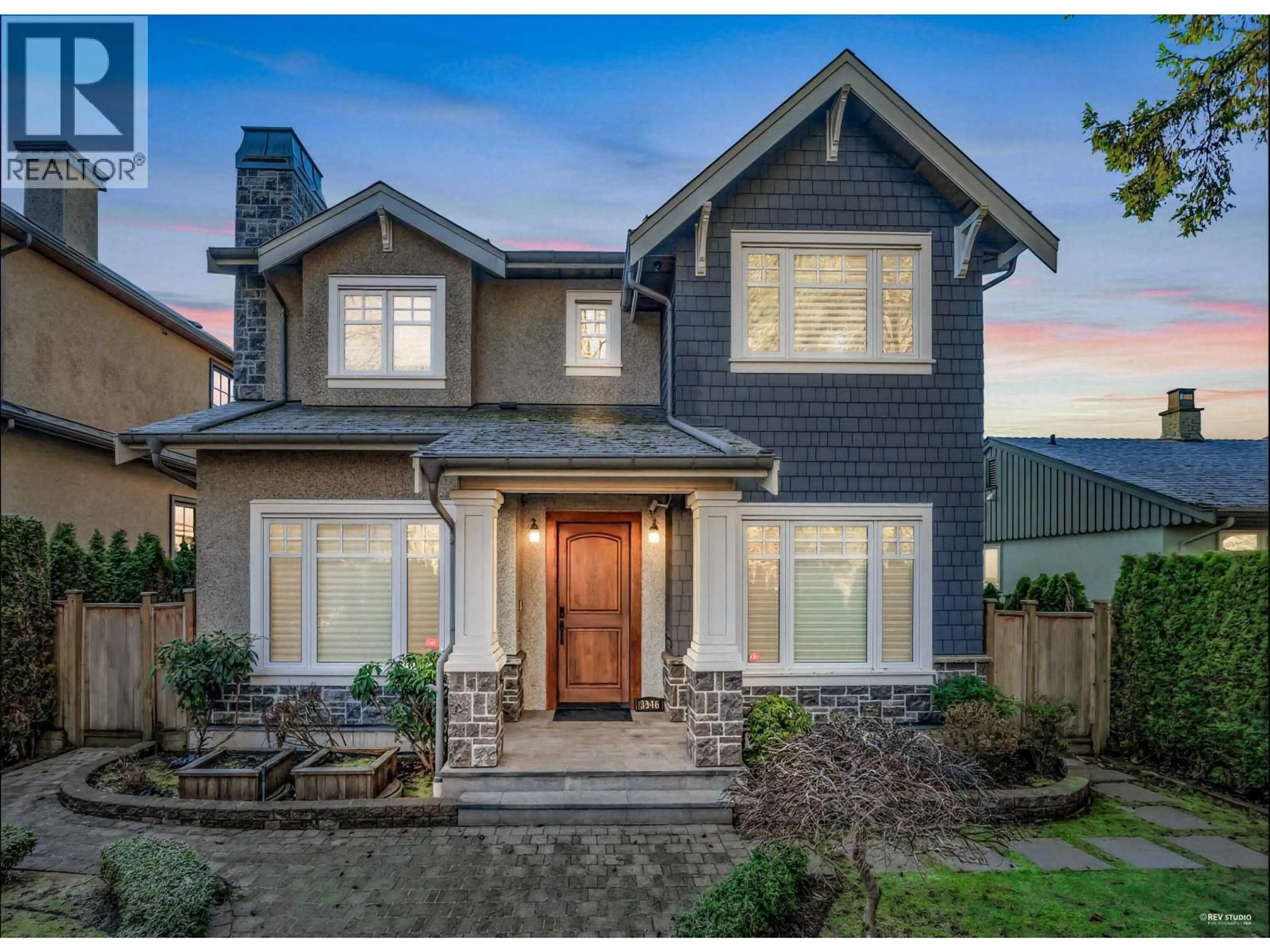 Home with brick exterior material, street for 3946 30TH AVENUE, Vancouver British Columbia V6S1X3