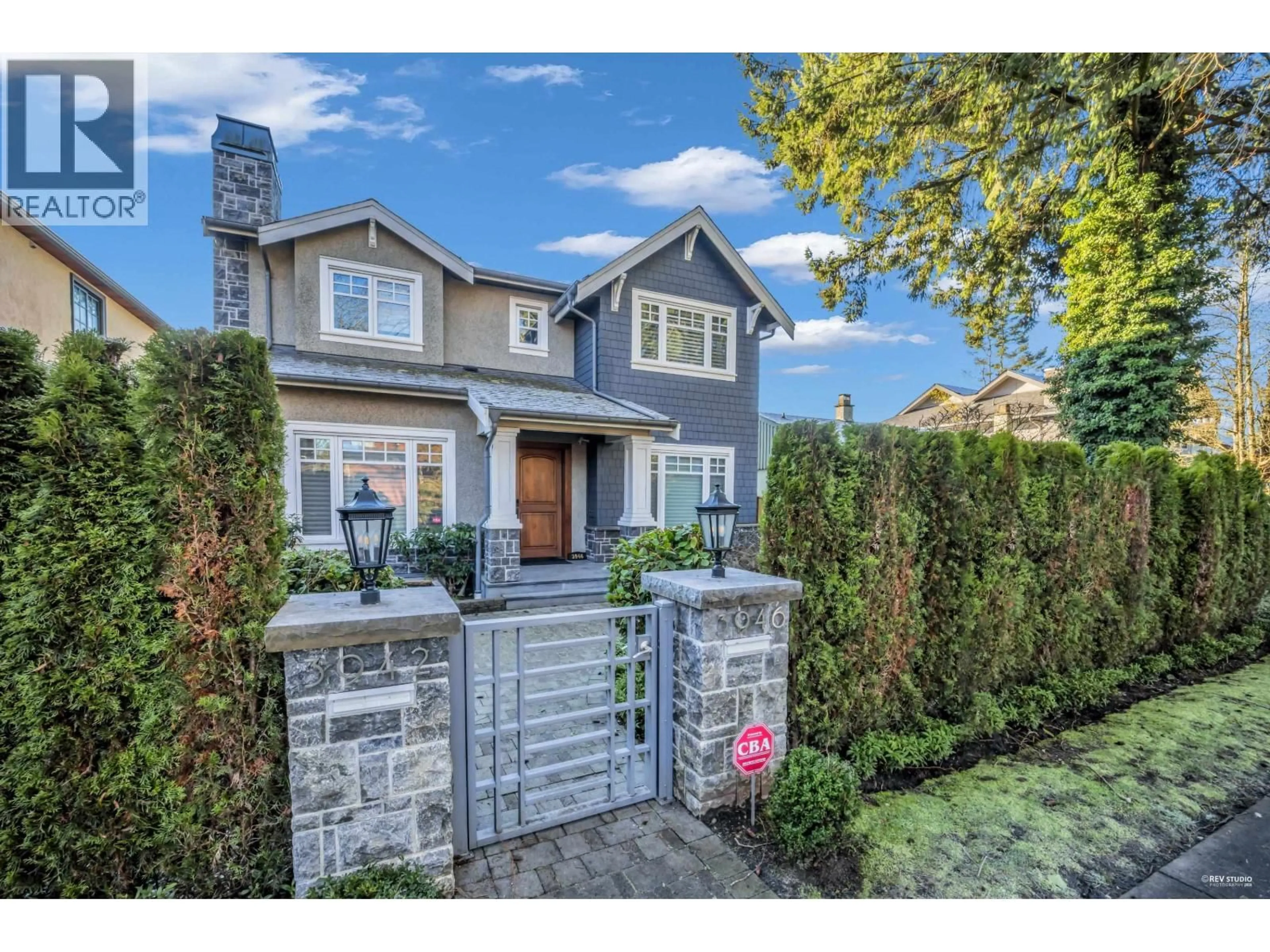 Home with brick exterior material, street for 3946 30TH AVENUE, Vancouver British Columbia V6S1X3