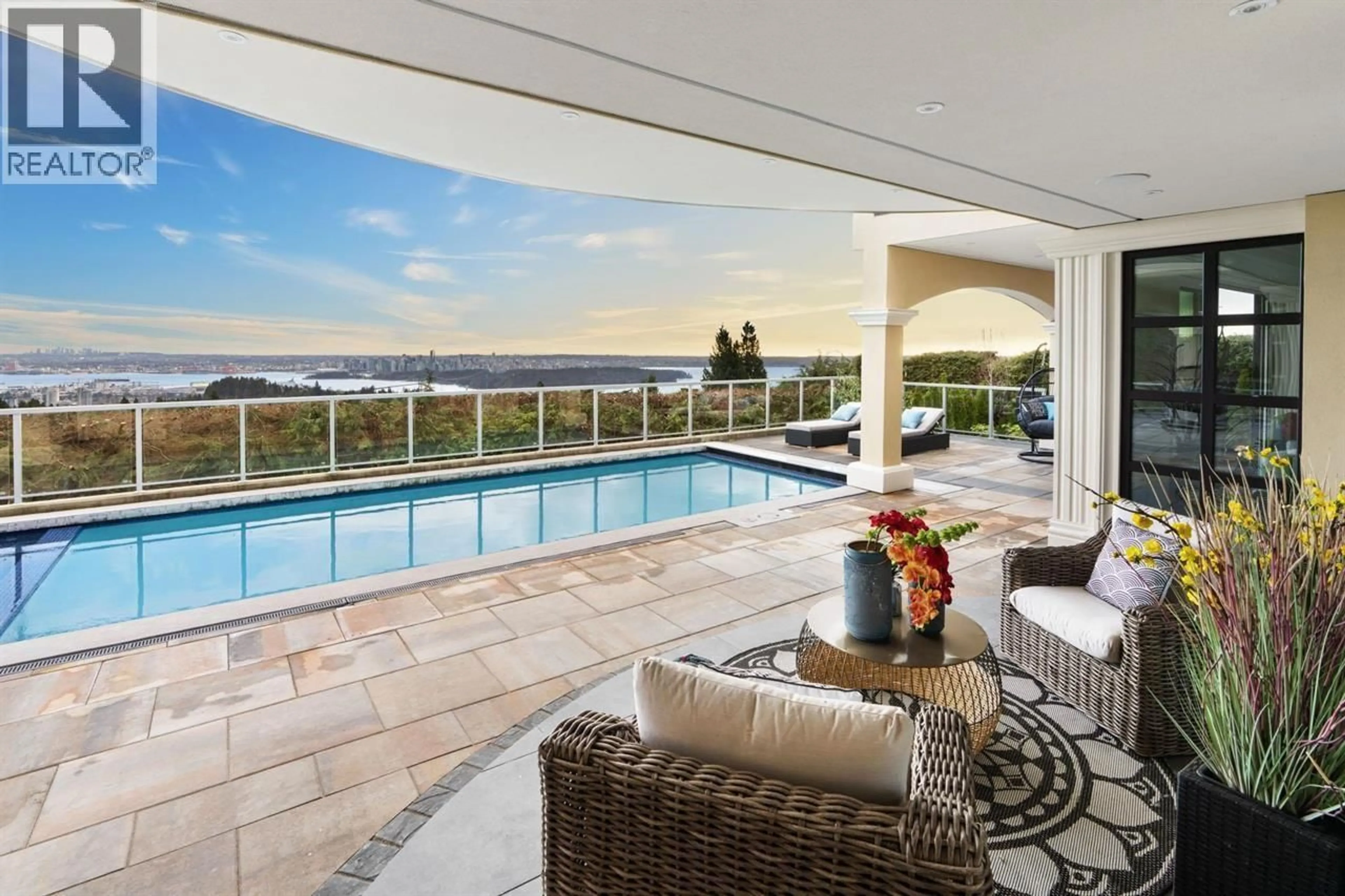 Patio, water/lake/river/ocean view for 1335 CHARTWELL DRIVE, West Vancouver British Columbia V7S2R4