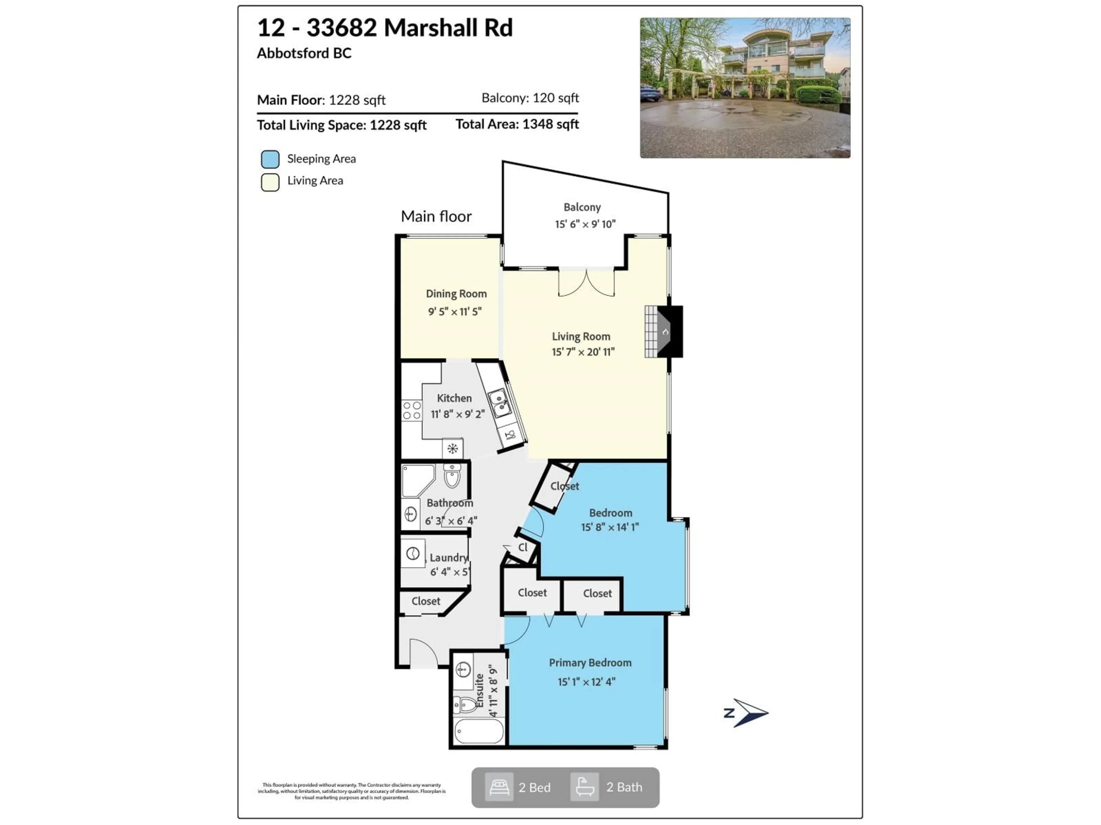 Floor plan for 12 - 33682 MARSHALL ROAD, Abbotsford British Columbia V2S1L1