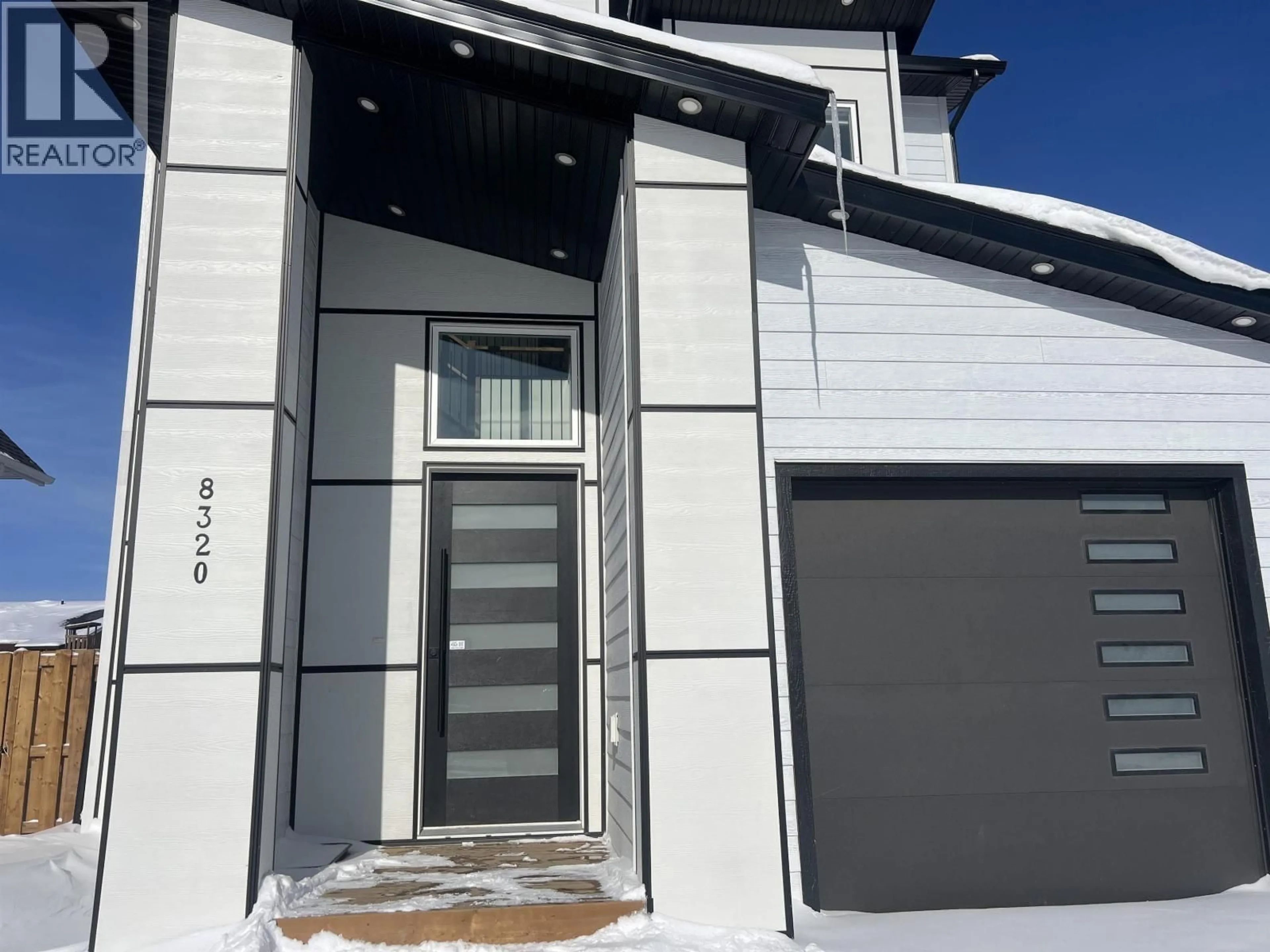 Home with vinyl exterior material, street for 8320 85 AVENUE, Fort St. John British Columbia V1J0G3