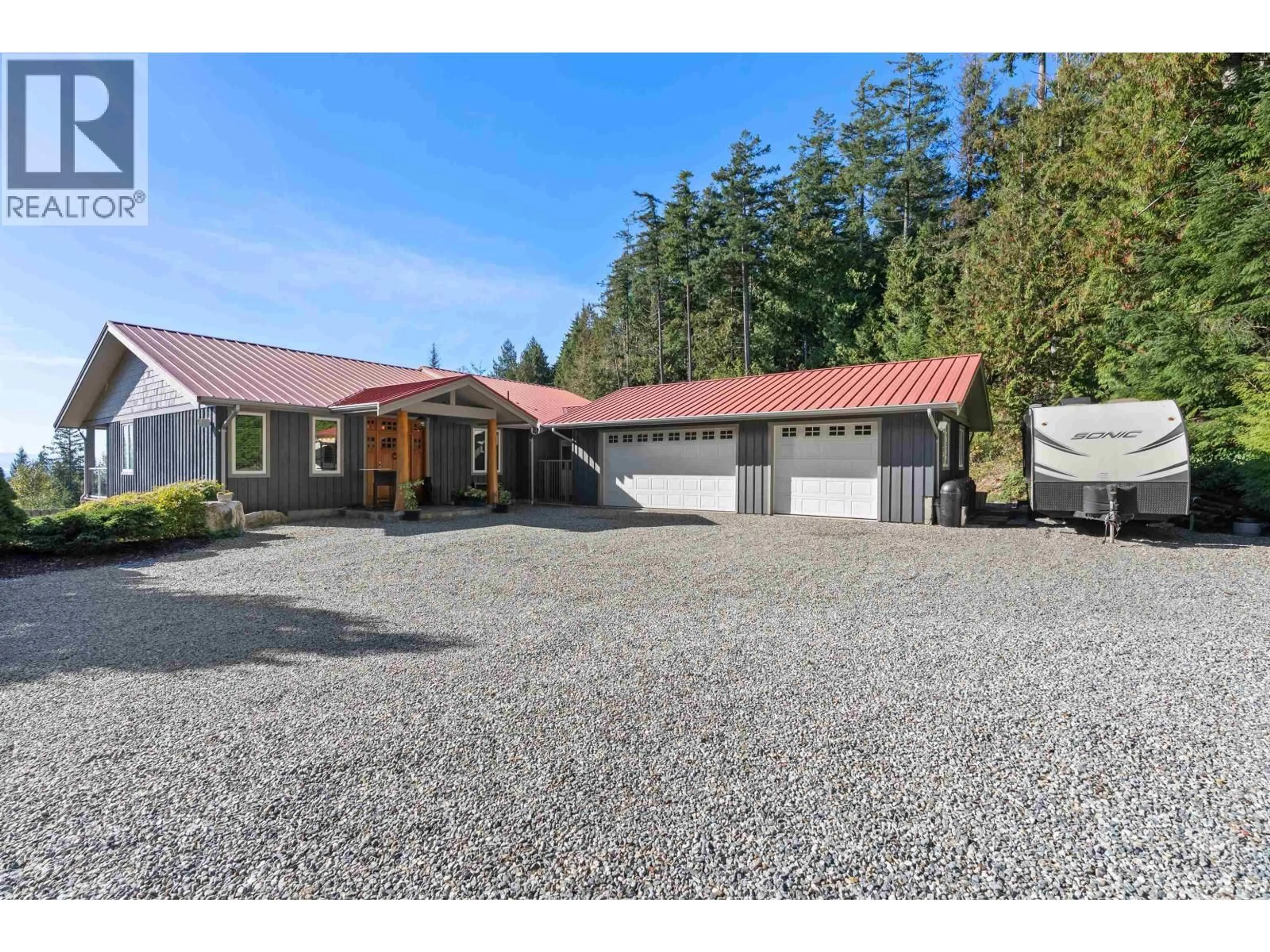 A pic from outside/outdoor area/front of a property/back of a property/a pic from drone, unknown for 2440 SUNSHINE COAST HIGHWAY, Roberts Creek British Columbia V0N2W5