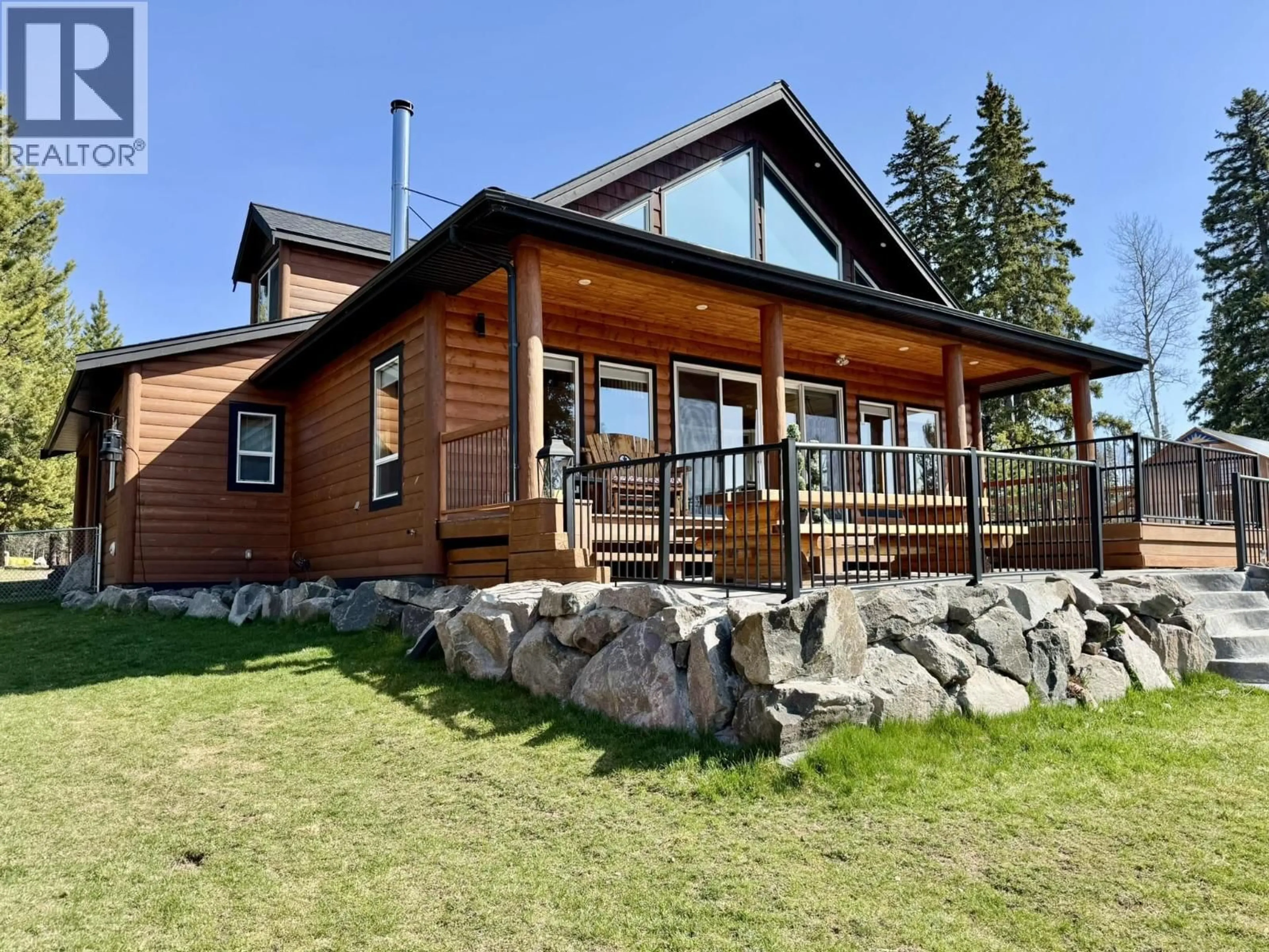 Home with vinyl exterior material, water/lake/river/ocean view for 7578 BURGESS ROAD, Deka Lake / Sulphurous / Hathaway Lakes British Columbia V0K1X3